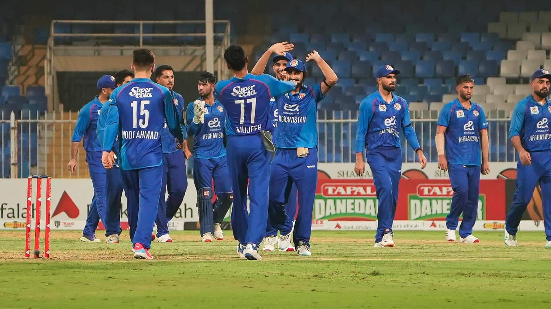 T20I Tri-Series: Rashid Khan leads Afghanistan to win against UAE