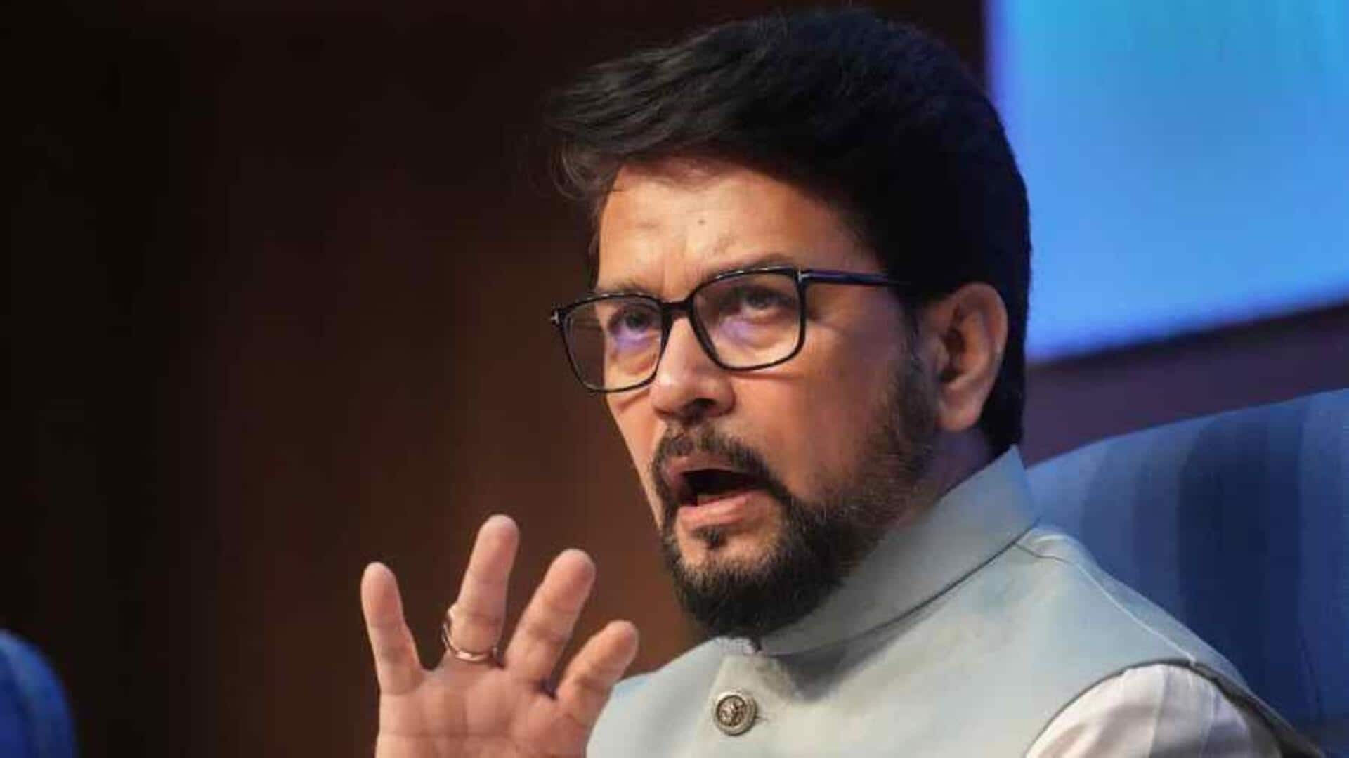 Anurag Thakur accuses TMC MP of vaping in Lok Sabha