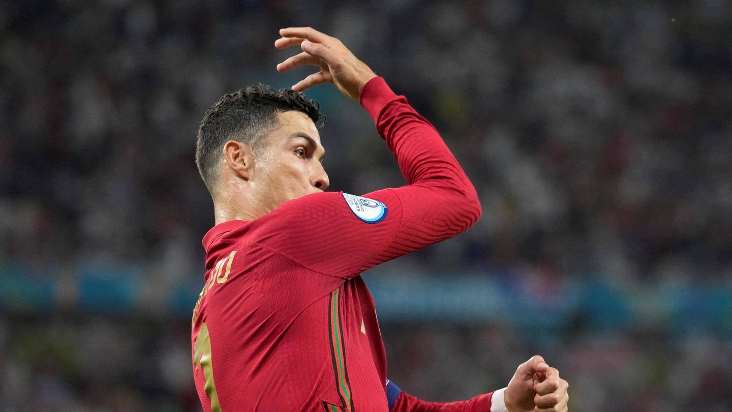 Ronaldo has the joint-most goals in international football Ronaldo has the joint-most goals in international football