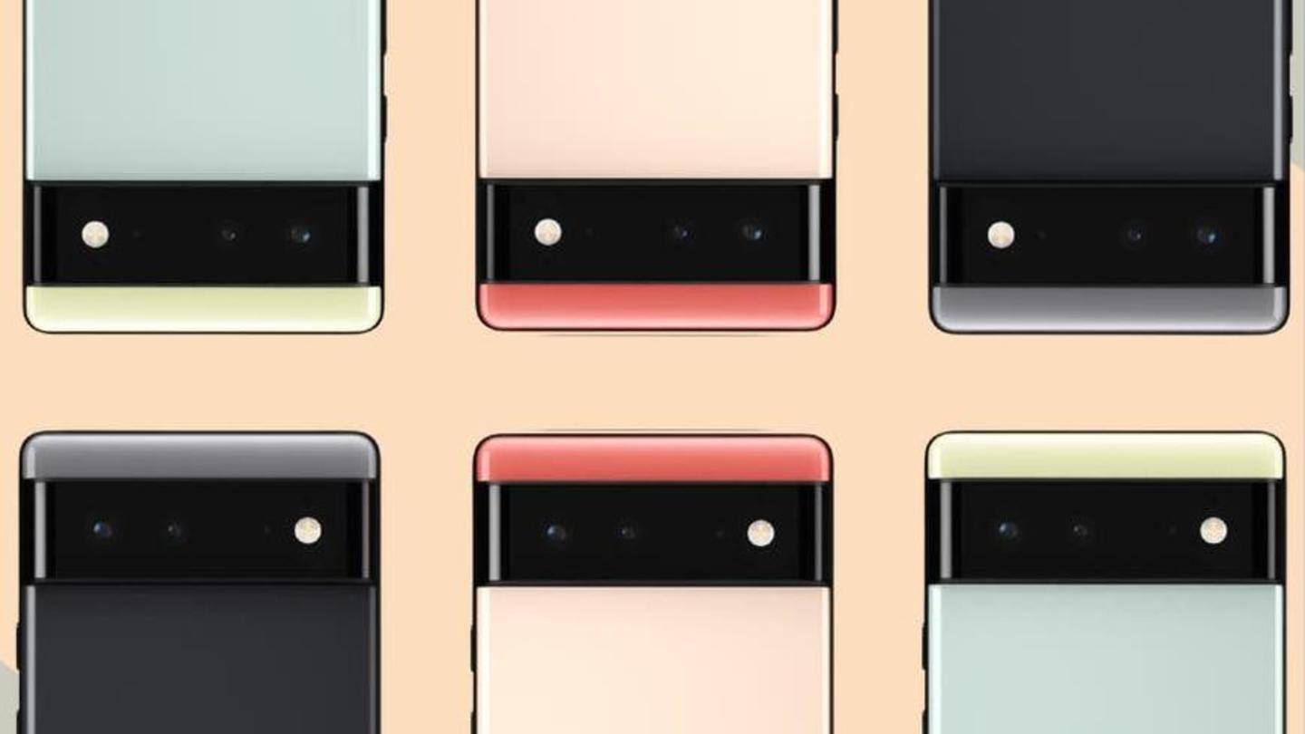 The Pixel 6 series boasts a 50MP main camera The Pixel 6 series boasts a 50MP main camera