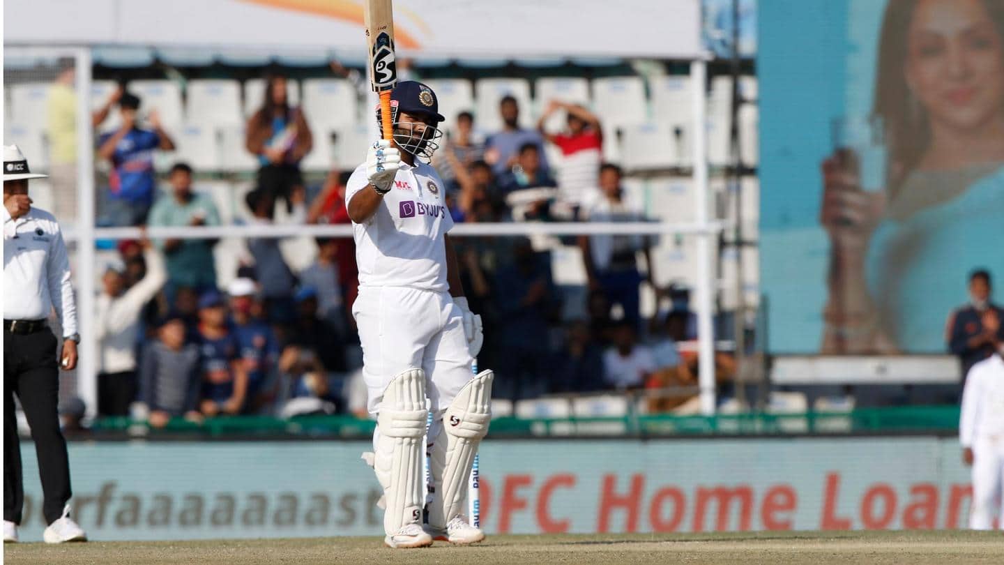 Mohali Test, Day 1: Pant misses ton; India compile 357/6