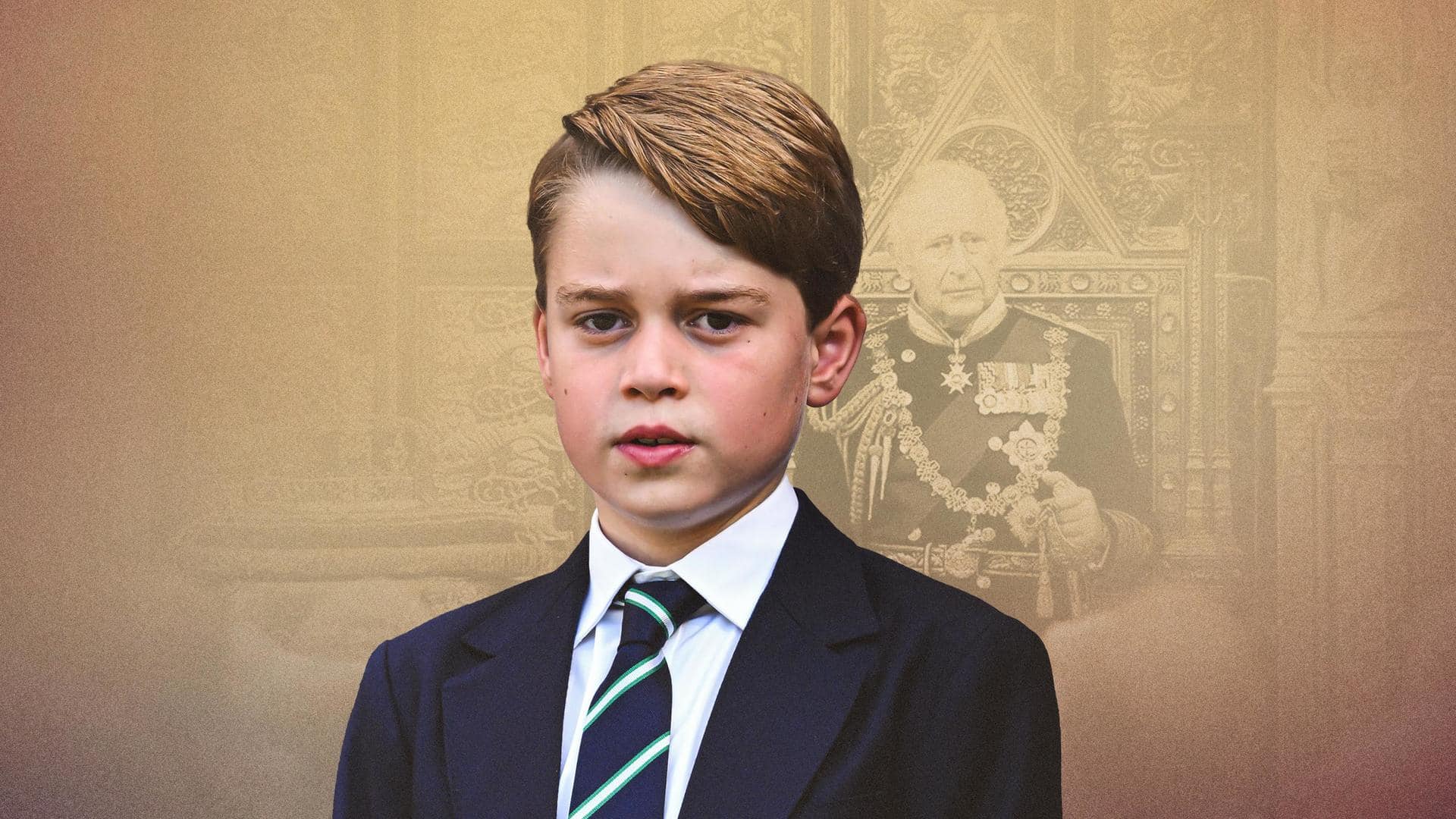 Prince George to 'protect king' during coronation; will carry sword