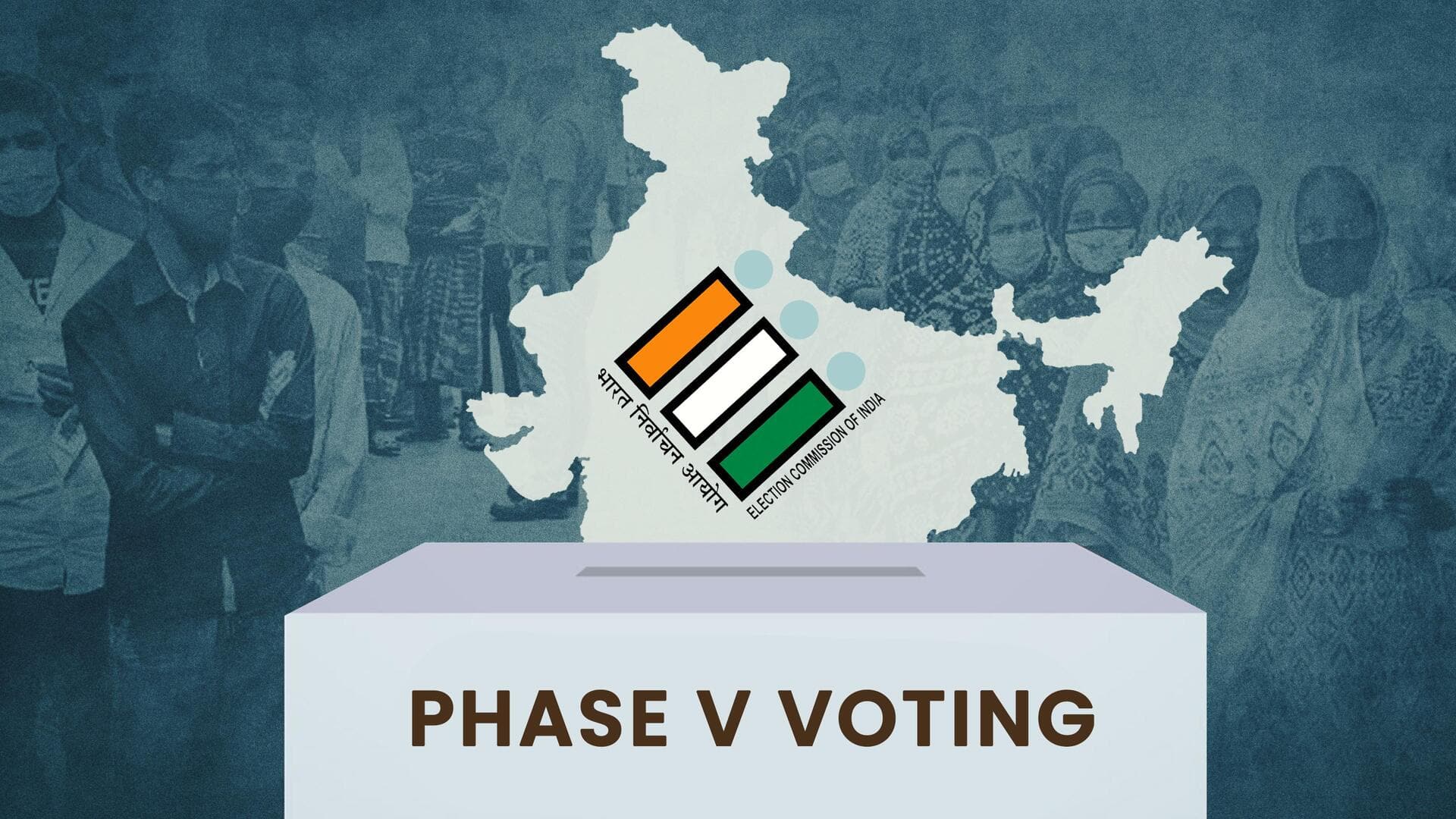 Voting concludes for the 5th phase of Lok Sabha elections