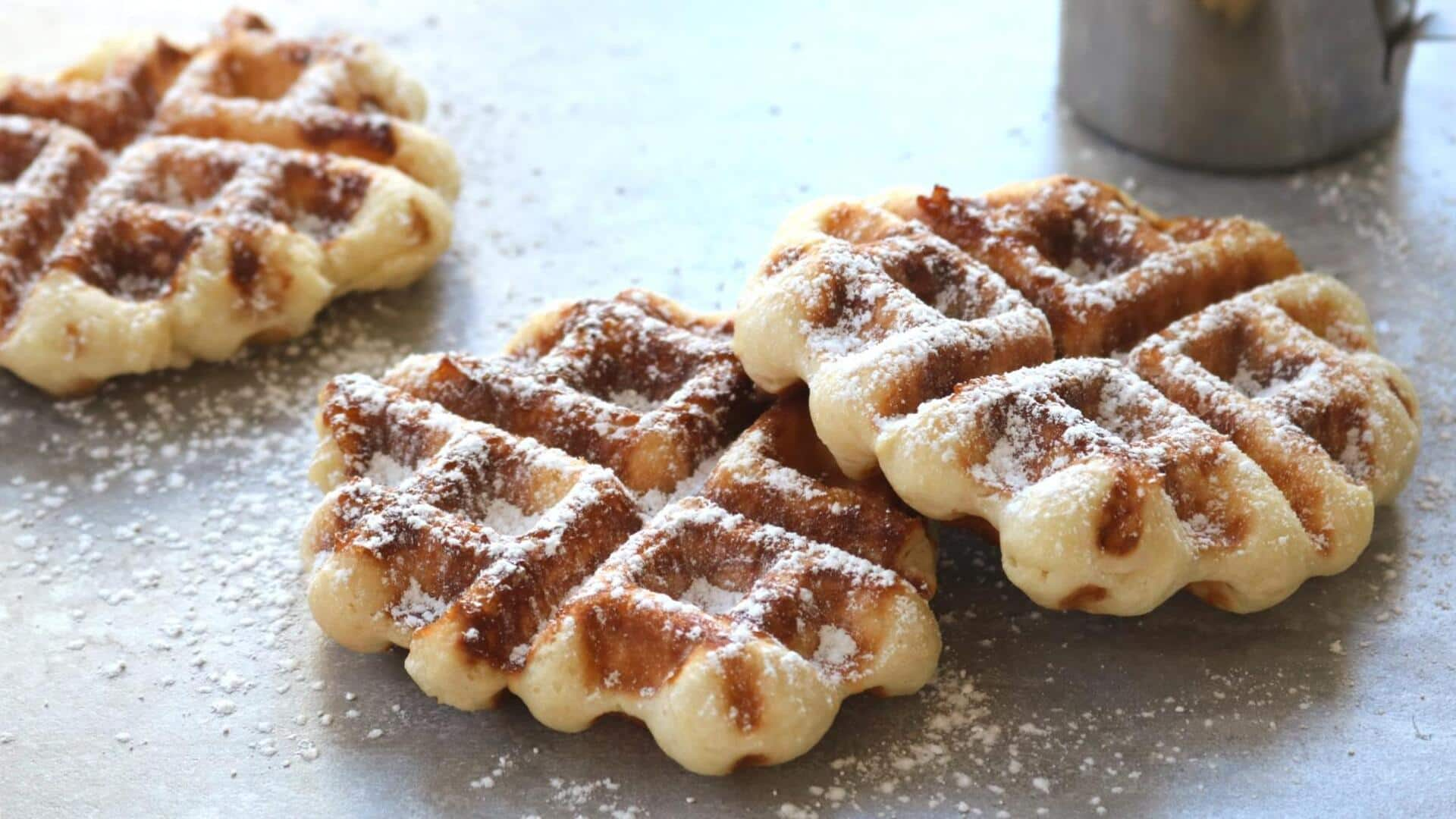 Try this vegan Belgian Liege waffle tutorial