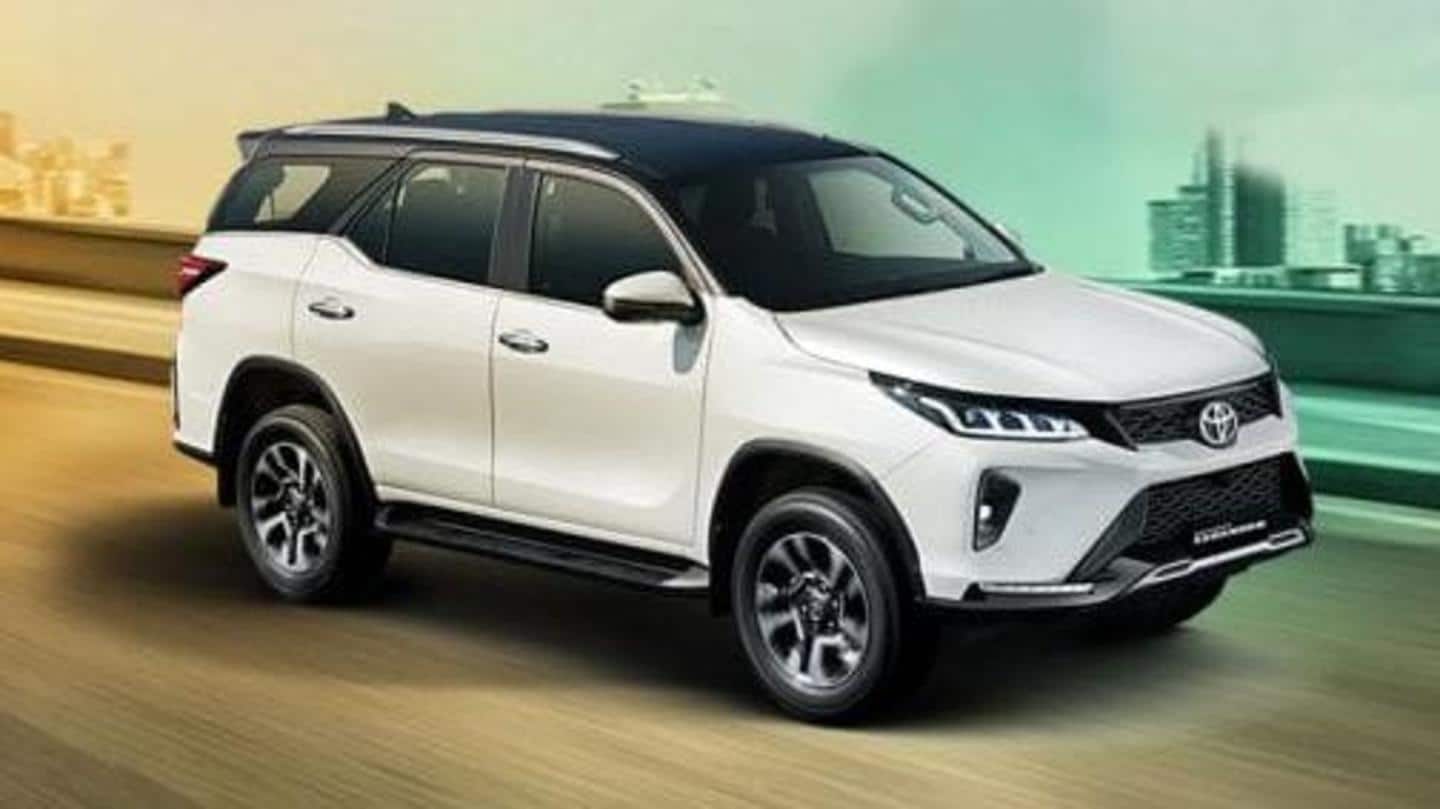 Toyota Fortuner Legender 4x4 to be launched on October 8