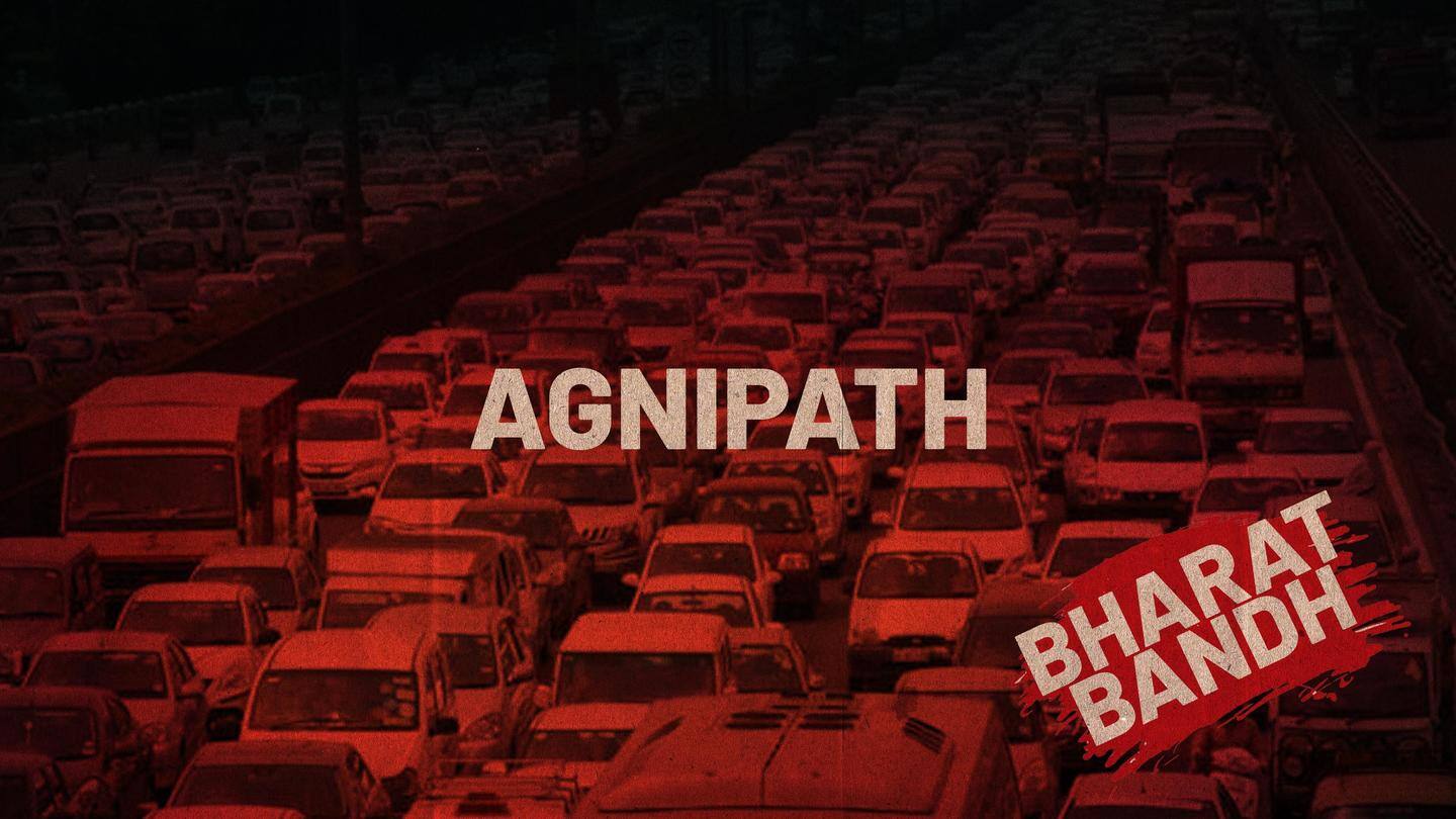 Bharat Bandh: Massive traffic jams across Delhi-NCR; 22 trains canceled