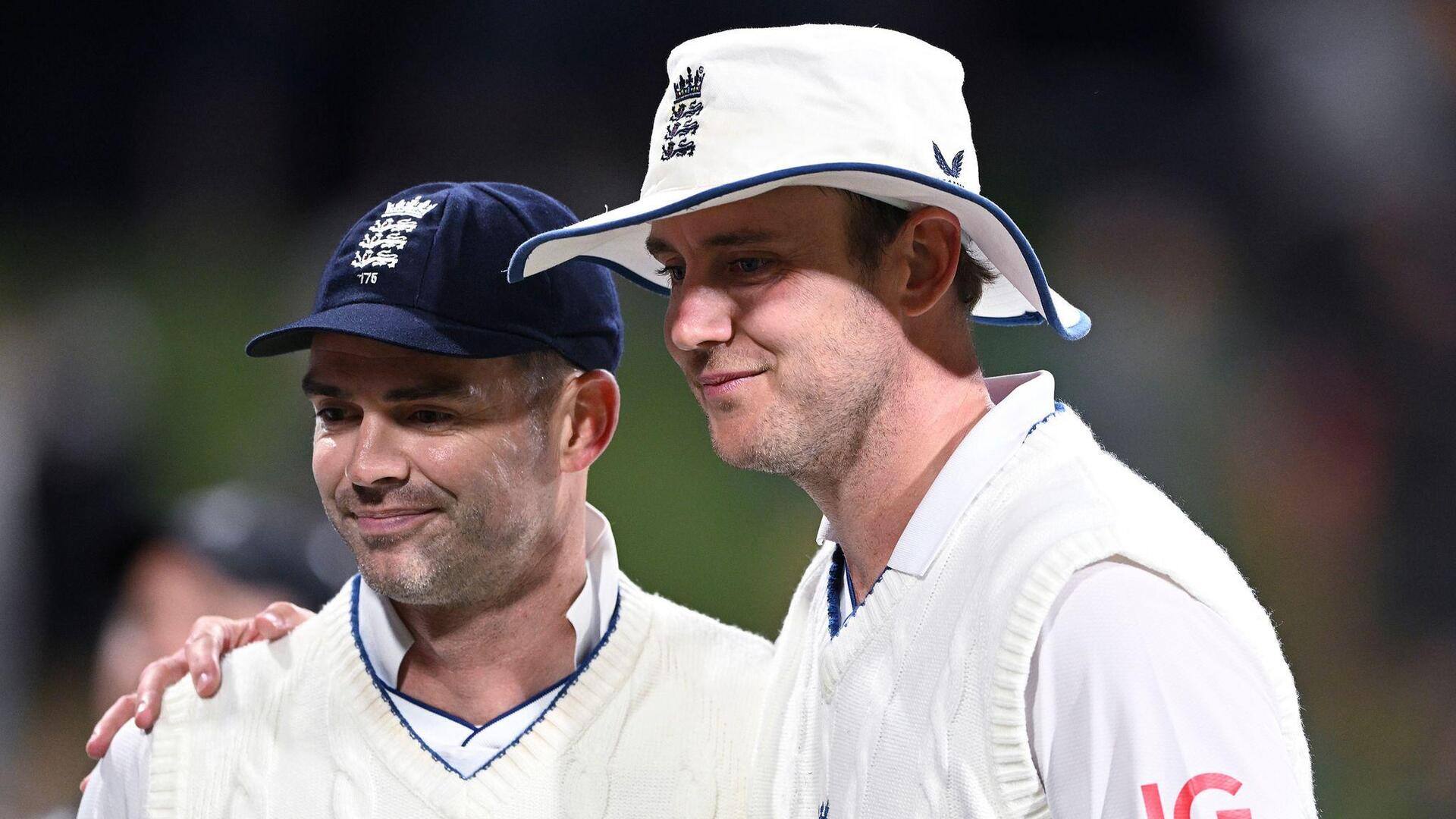 England to play home Test without Anderson-Broad duo after 2012