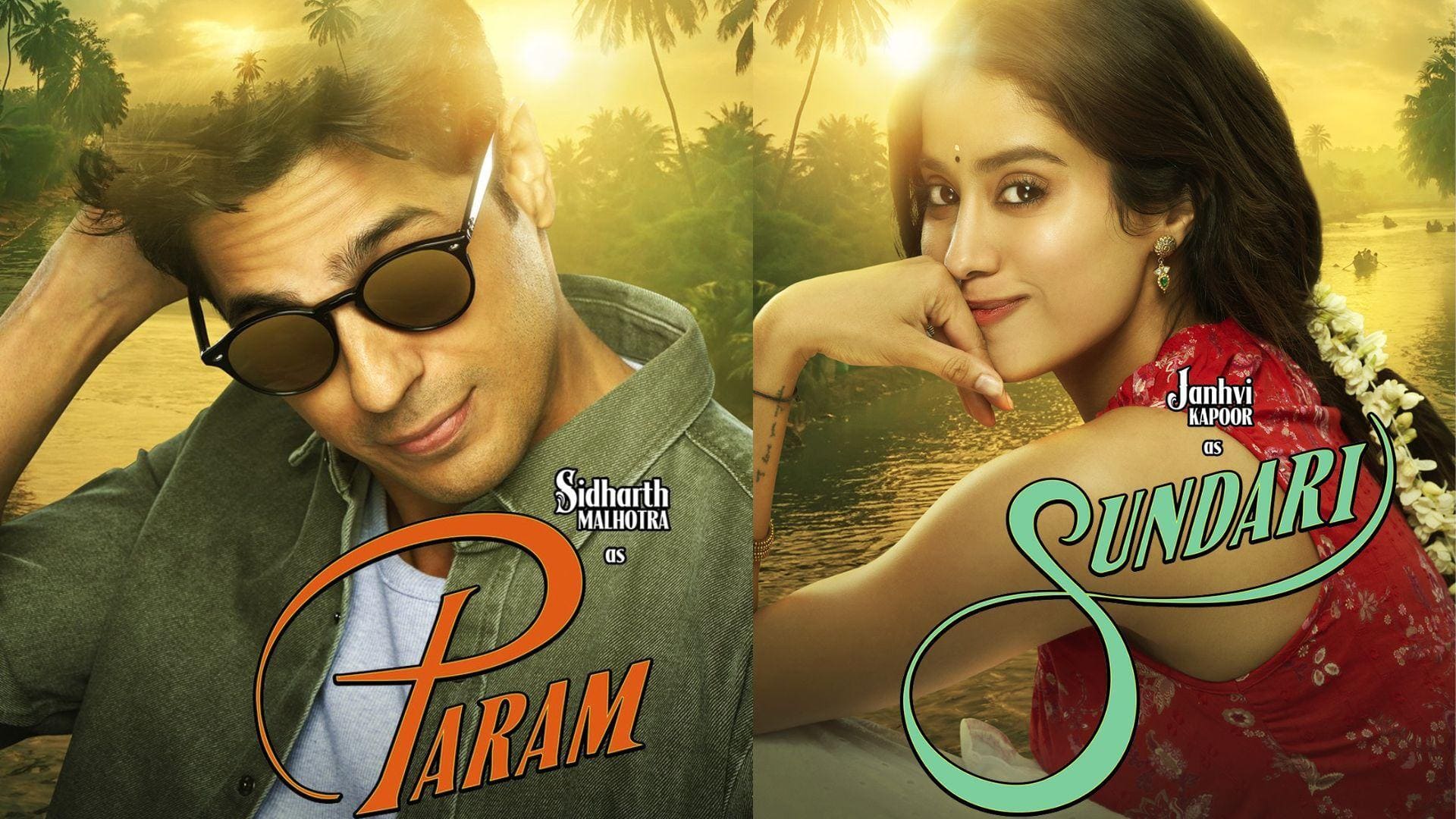 First look: Sidharth Malhotra and Janhvi Kapoor in 'Param Sundari'