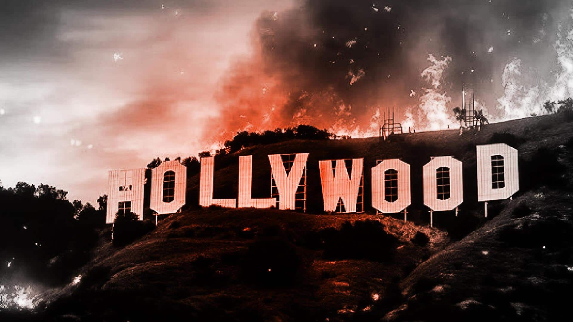 How LA wildfires have brought Hollywood to a standstill