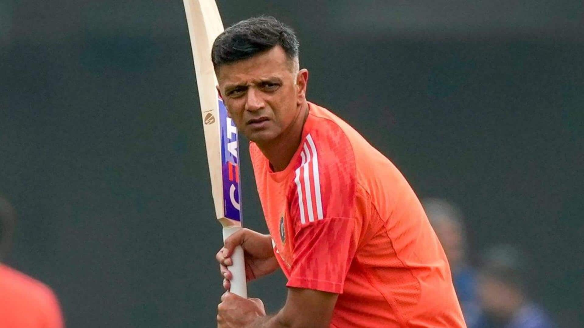 Rahul Dravid, son Anvay bat together in club cricket