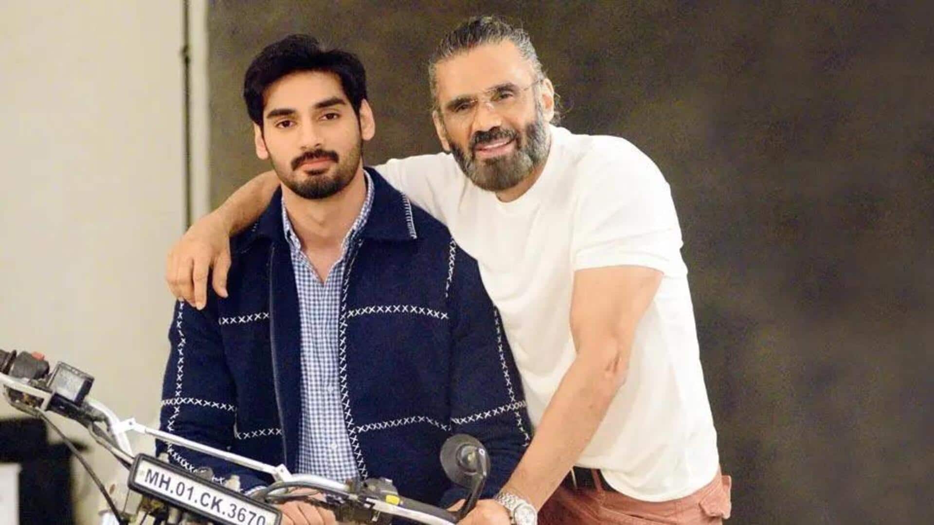 Suniel Shetty claims son Ahan targeted by Bollywood; details here