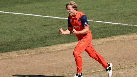 Bas de Leede's all-round display powers Netherlands against Namibia: Stats