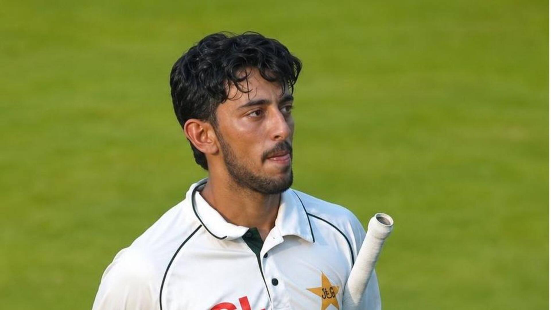 Pakistan's Azan Awais shines with hundred on Test debut