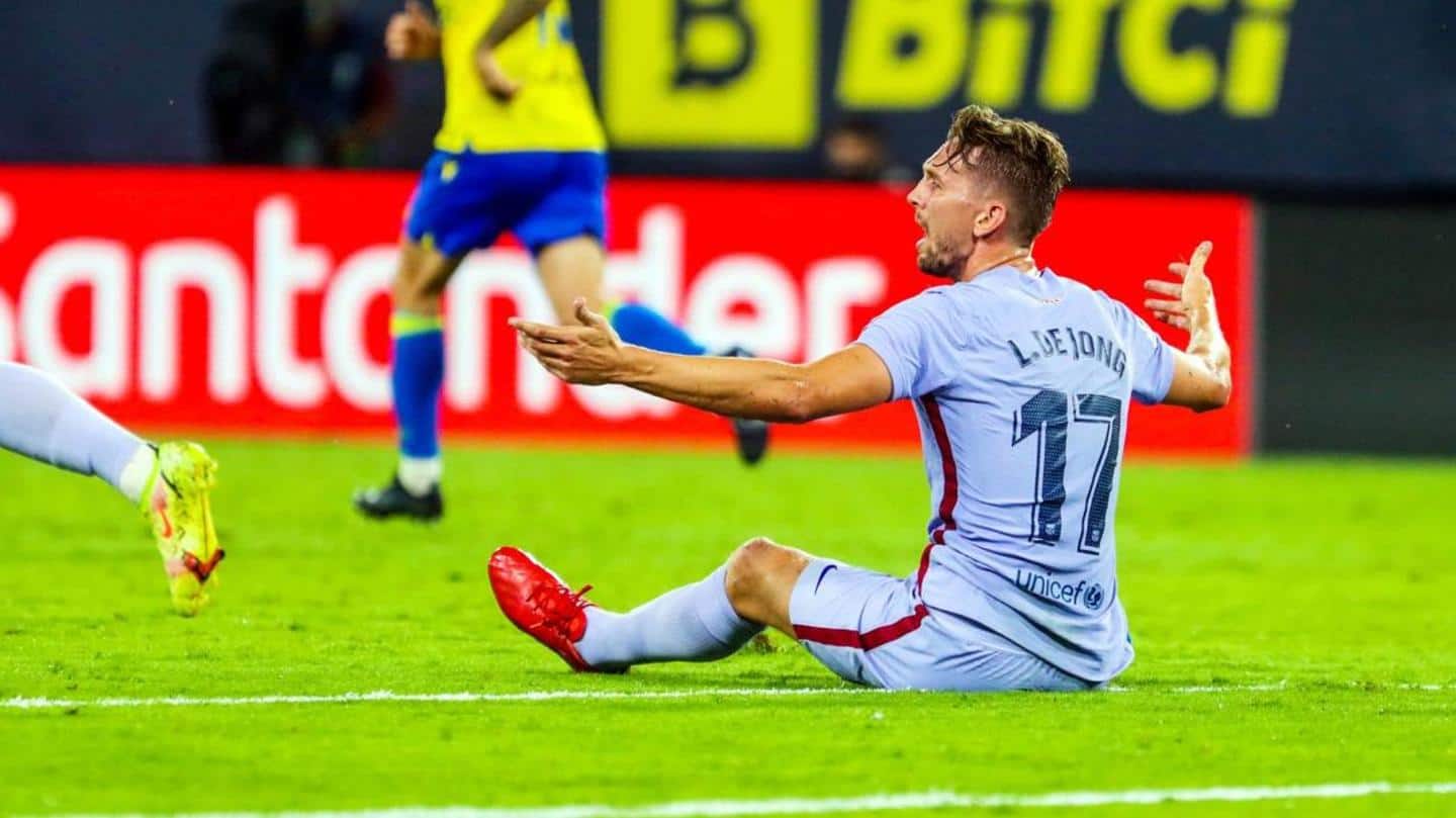 Barca occupy seventh place in La Liga standings Barca occupy seventh place in La Liga standings