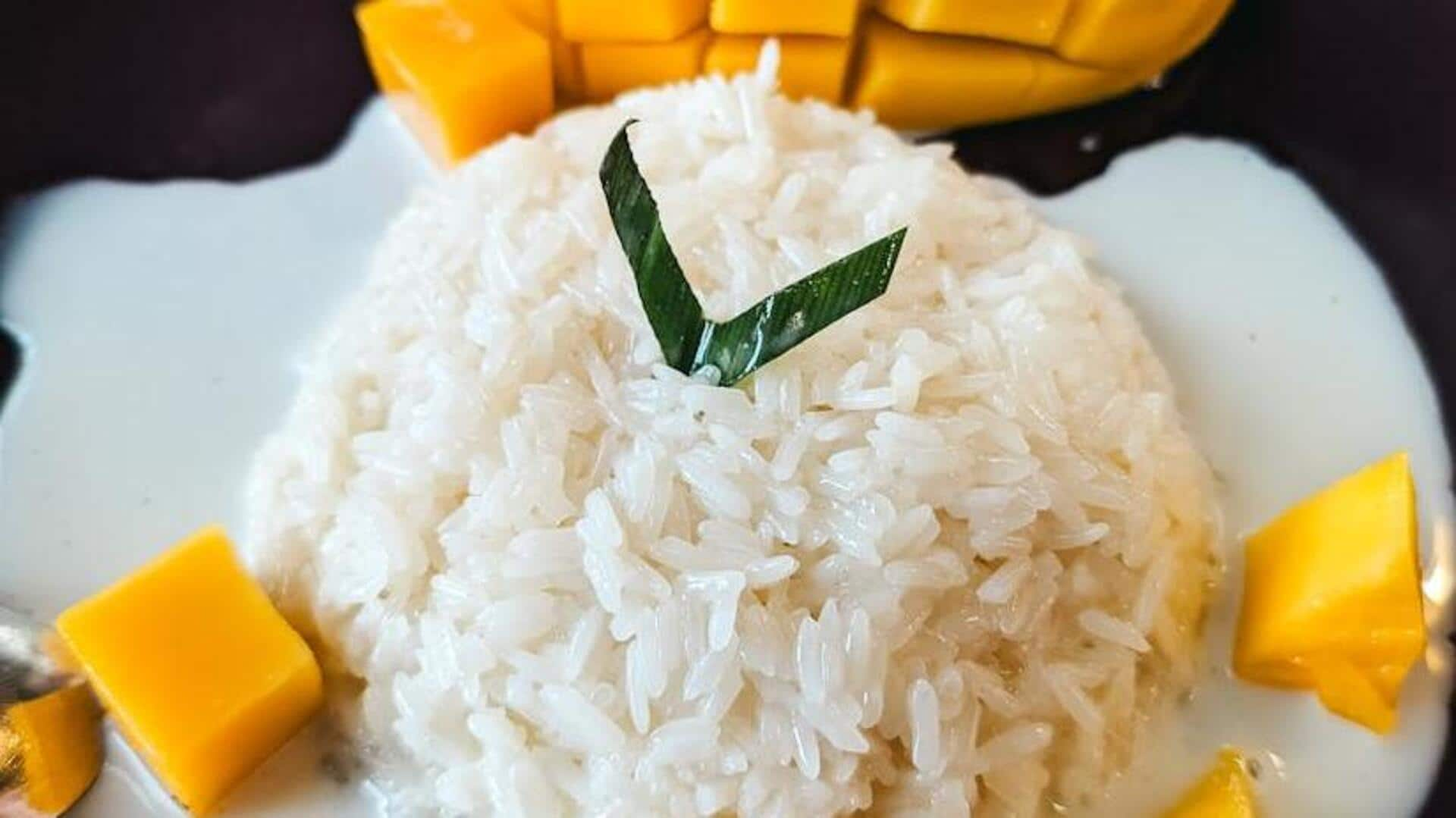 Recipe-o'-clock: Make Thai mango sticky rice dessert at home