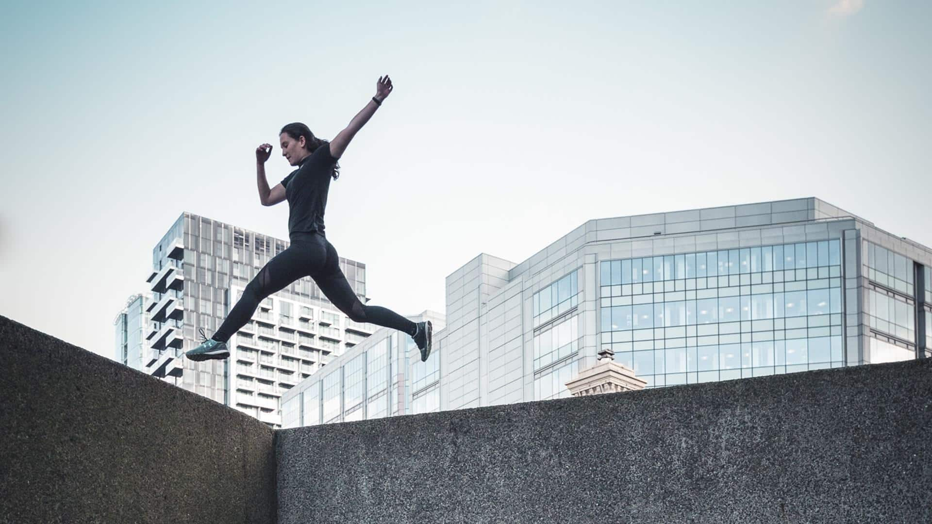 Embrace fitness with parkour