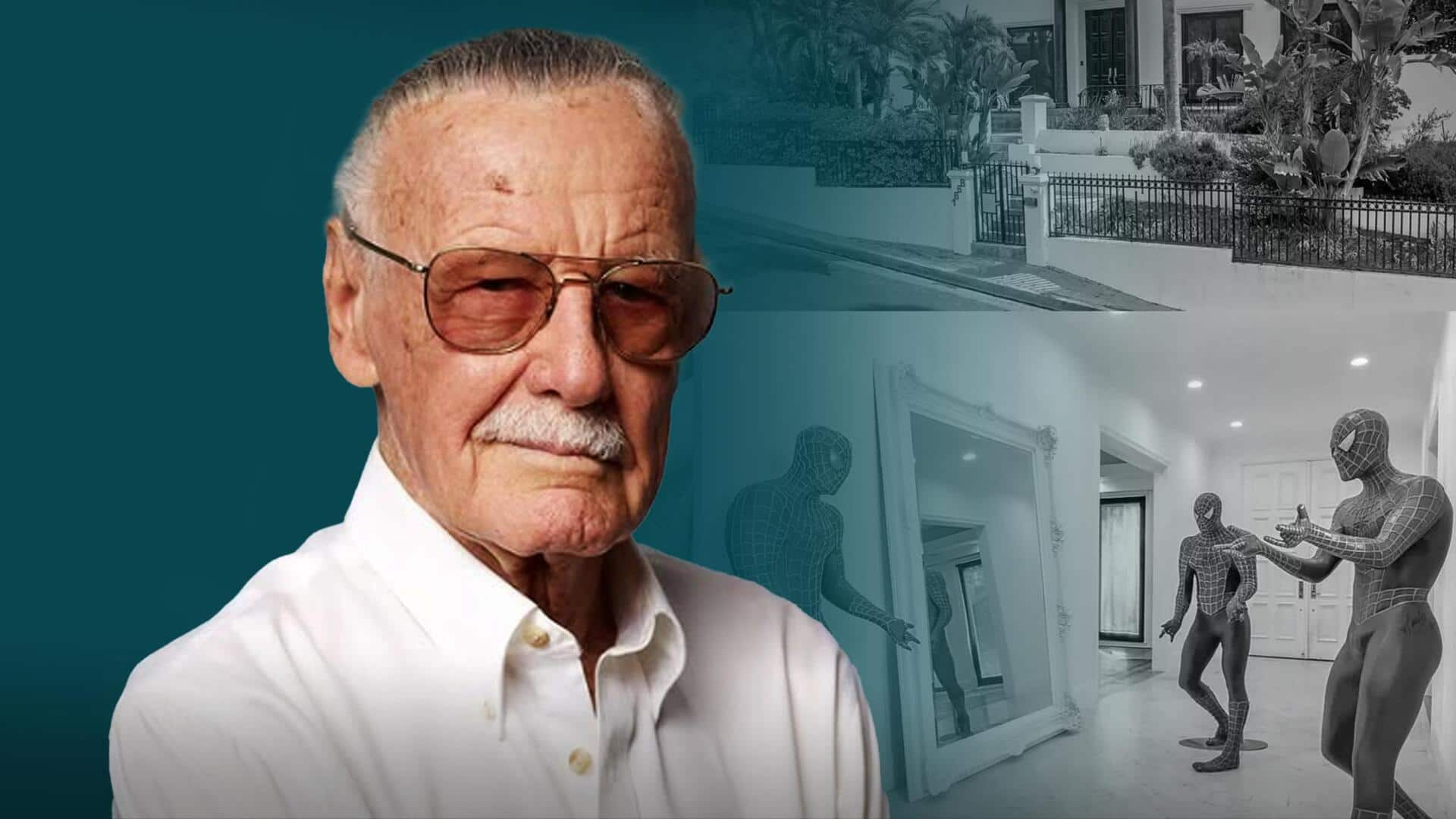 Stan Lee's $8.8M mansion on sale with a 'Spider-Man' twist