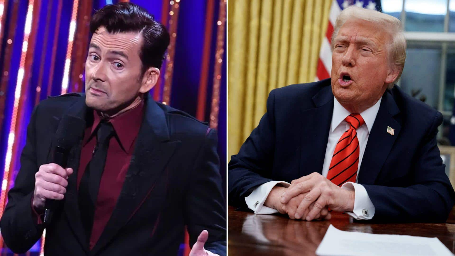 David Tennant's Trump jokes axed from BAFTA: Here's why