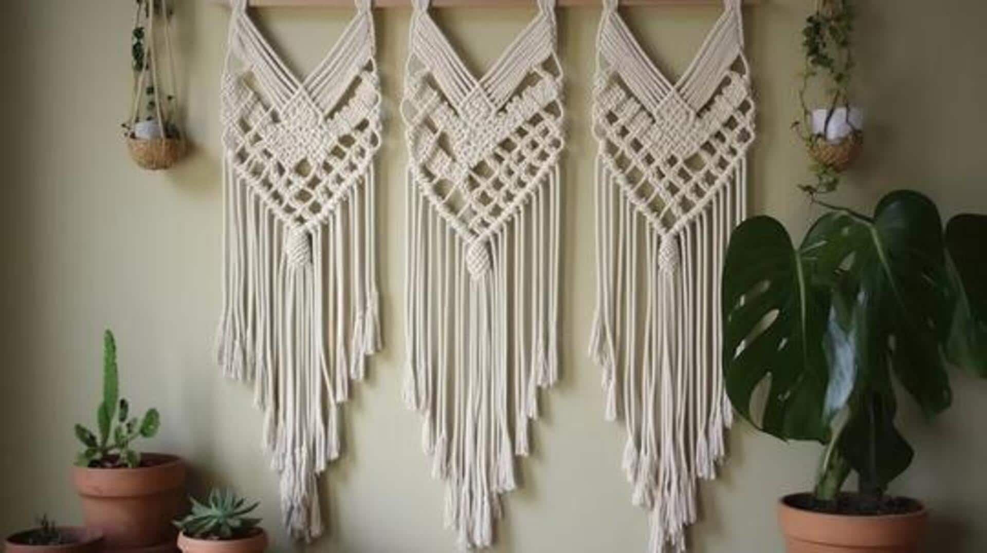 5 ways to use macrame in home decor 