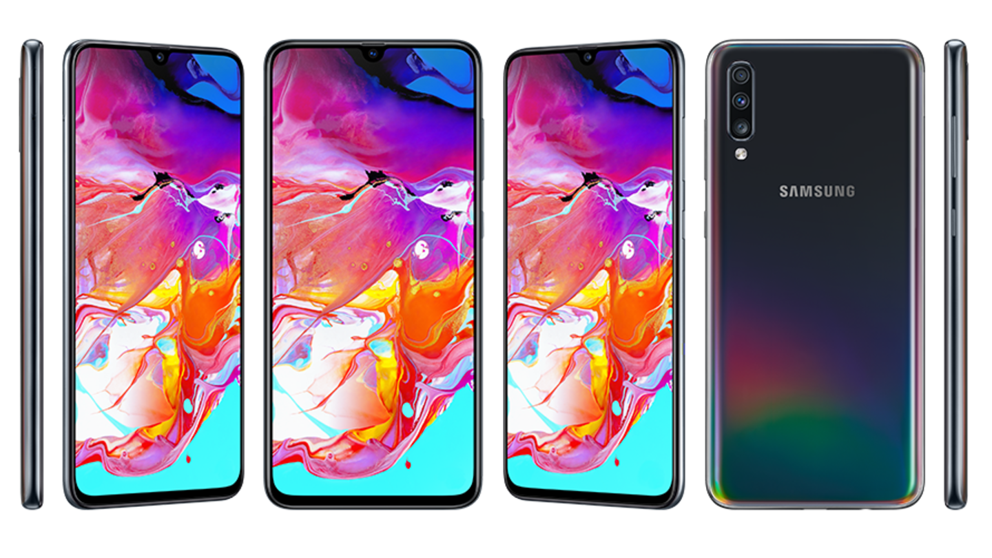 The phone offers a Full-HD+ display The phone offers a Full-HD+ display