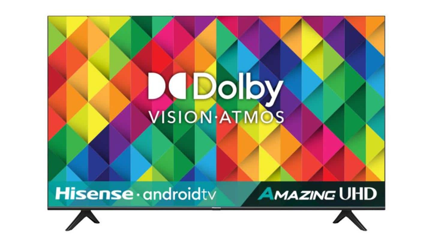 Hisense launches two new premium 4K Android TVs in India