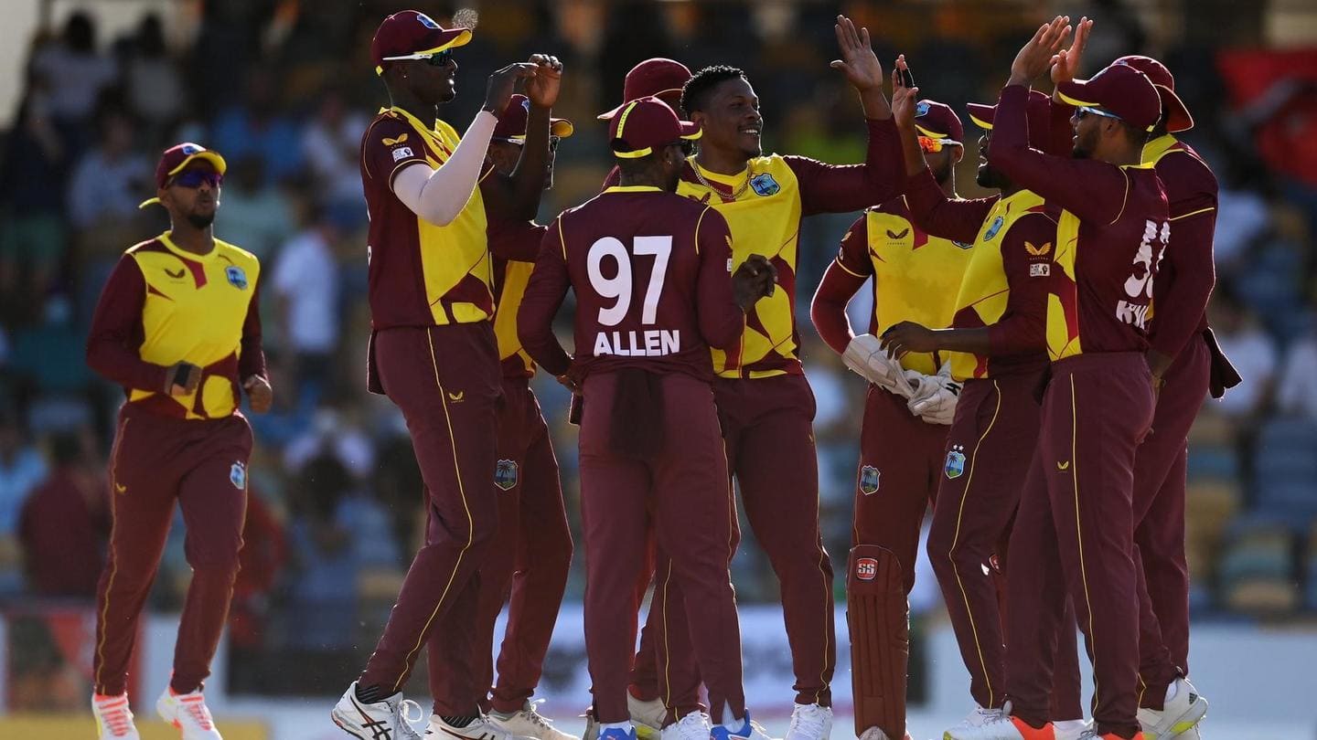 West Indies thrash England in 1st T20I: Records broken