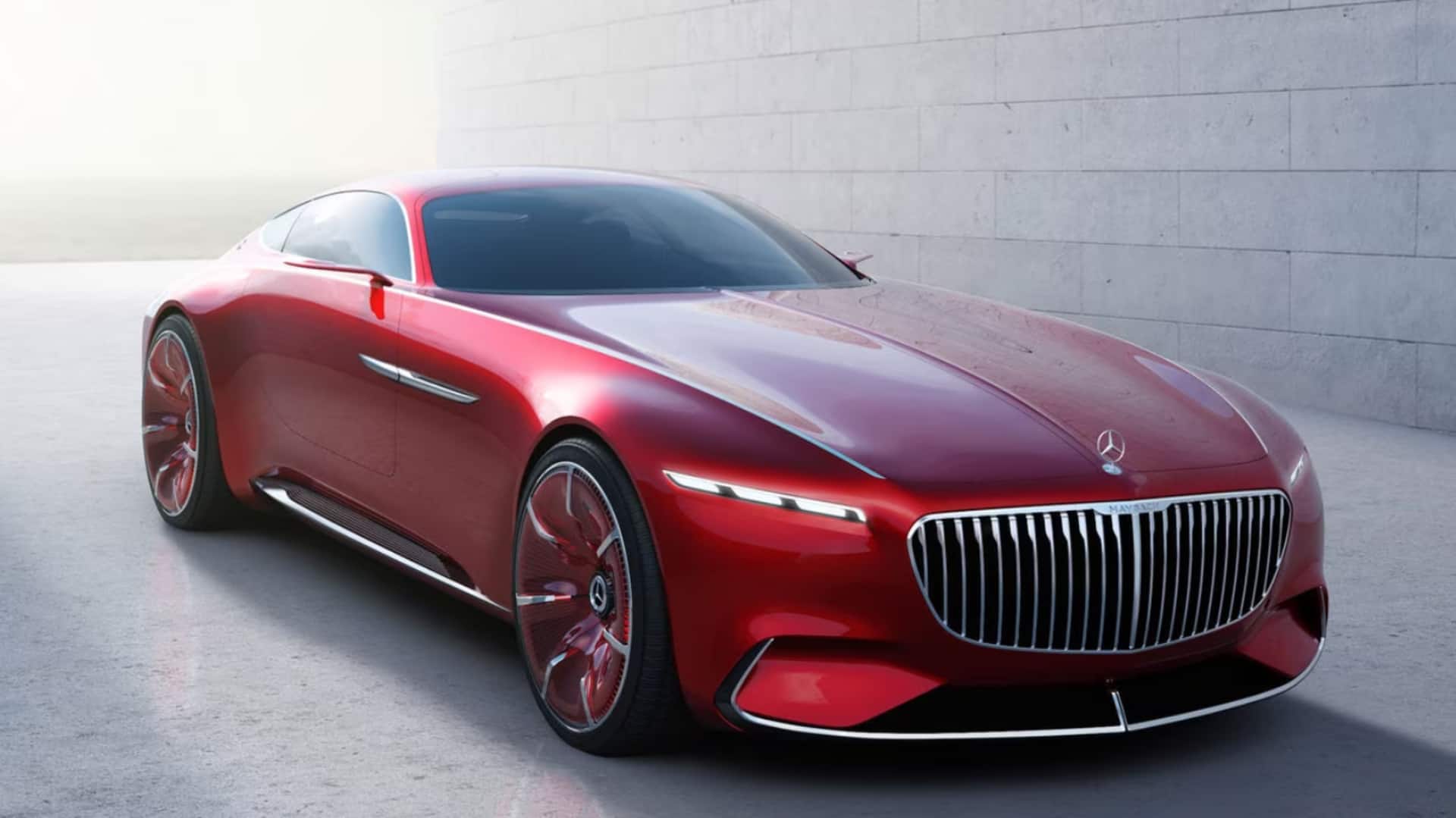 Vision Mercedes-Maybach 6 concept arrives in India on October 11