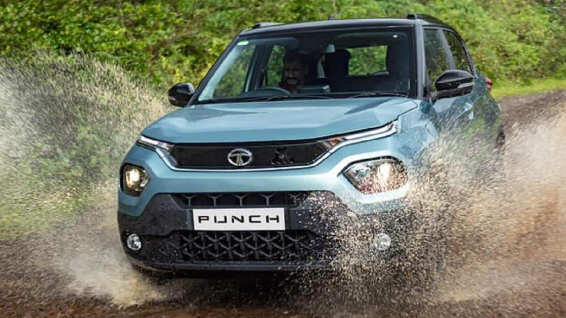 Tata Punch EV spotted testing: What will it offer
