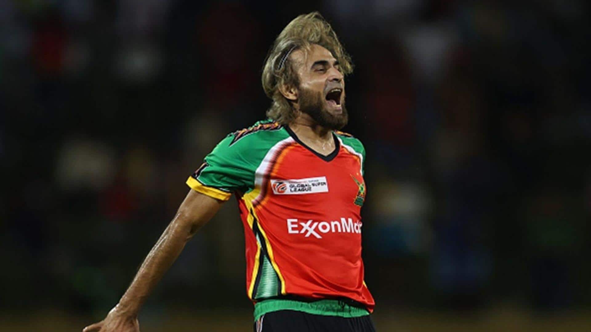 Imran Tahir joins legends with fifth T20 fifer: Stats Imran Tahir joins legends with fifth T20 fifer: Stats