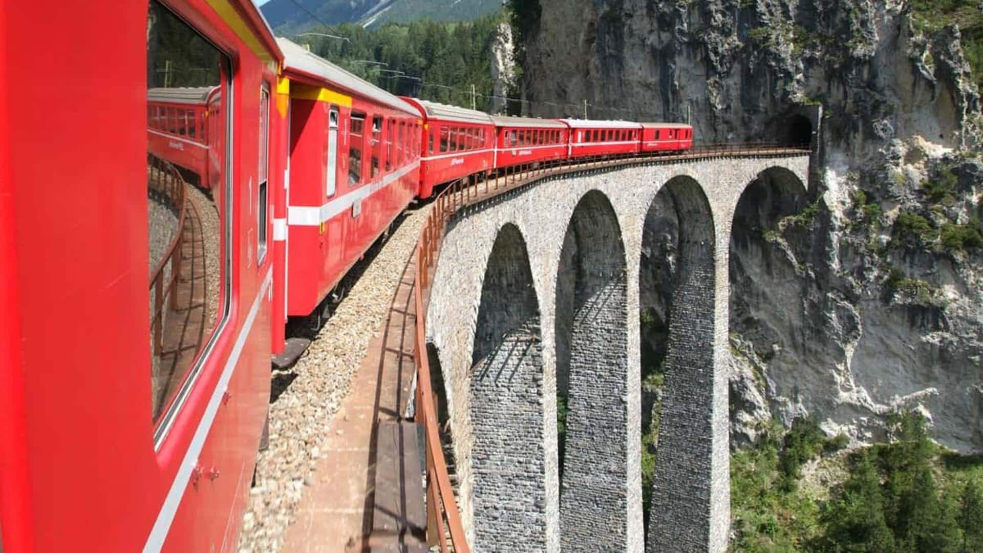 The Swiss rail network: All about this train ride