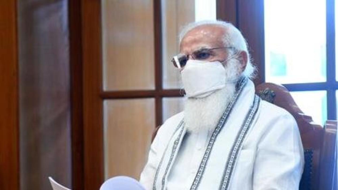 PM Modi also chaired a high-level meeting today PM Modi also chaired a high-level meeting today