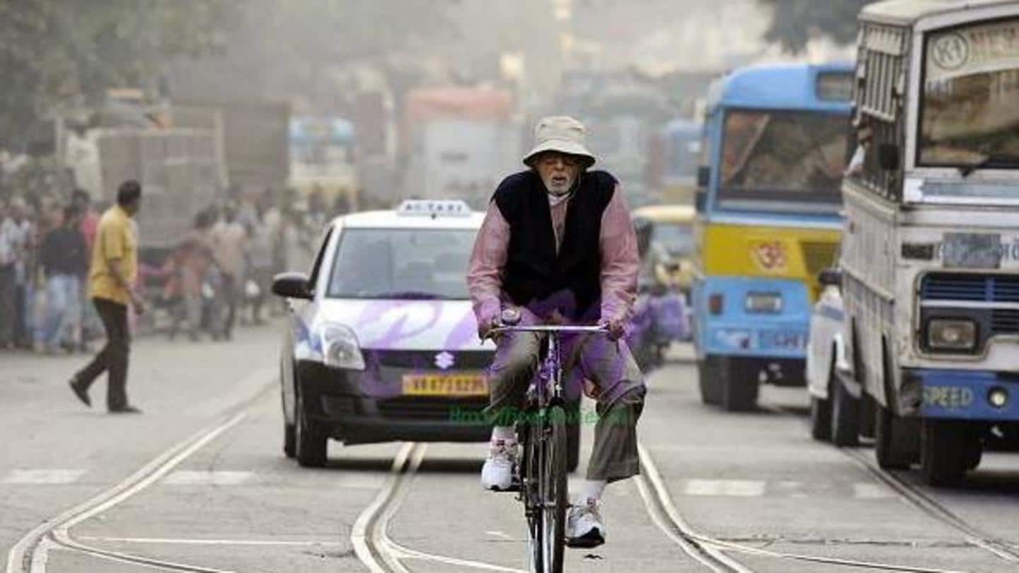 'Piku: Bachchan on a bicycle taking us around Kolkata 'Piku: Bachchan on a bicycle taking us around Kolkata
