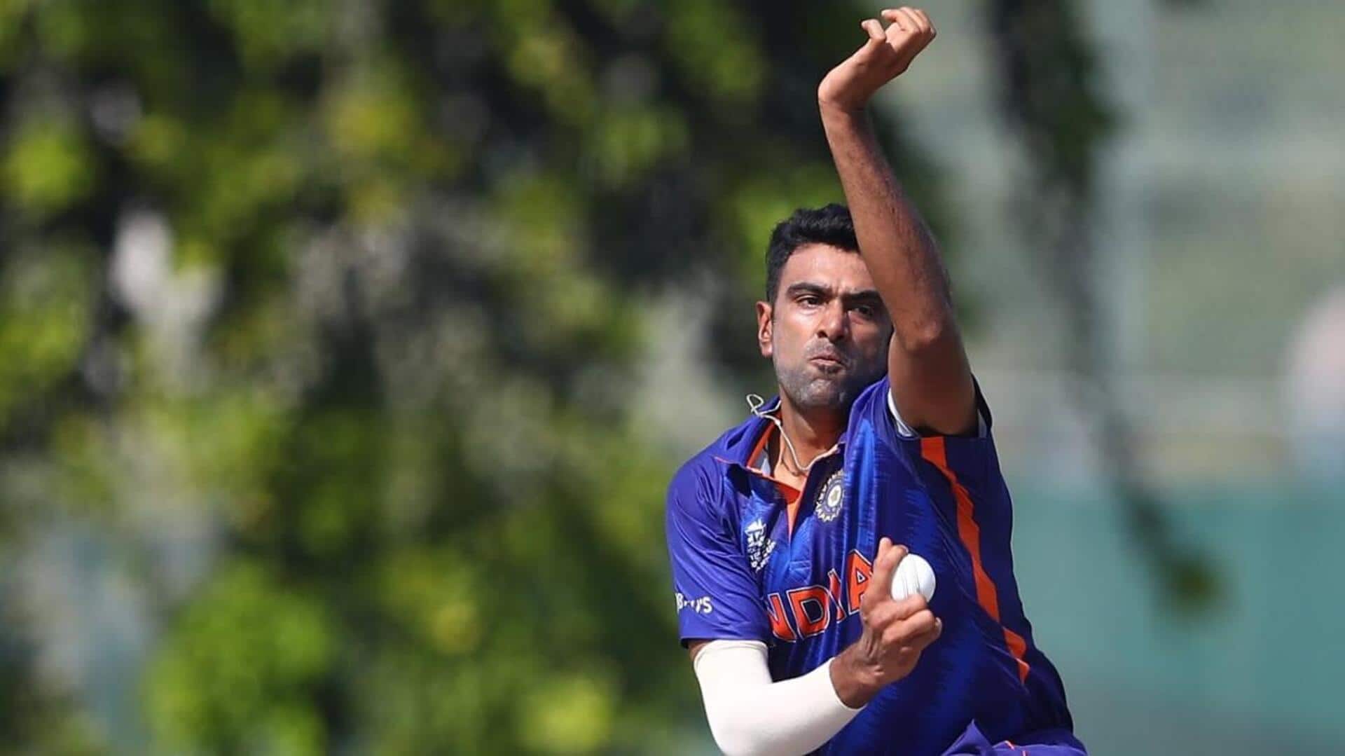 Can Ashwin earn a spot in India's World Cup squad?