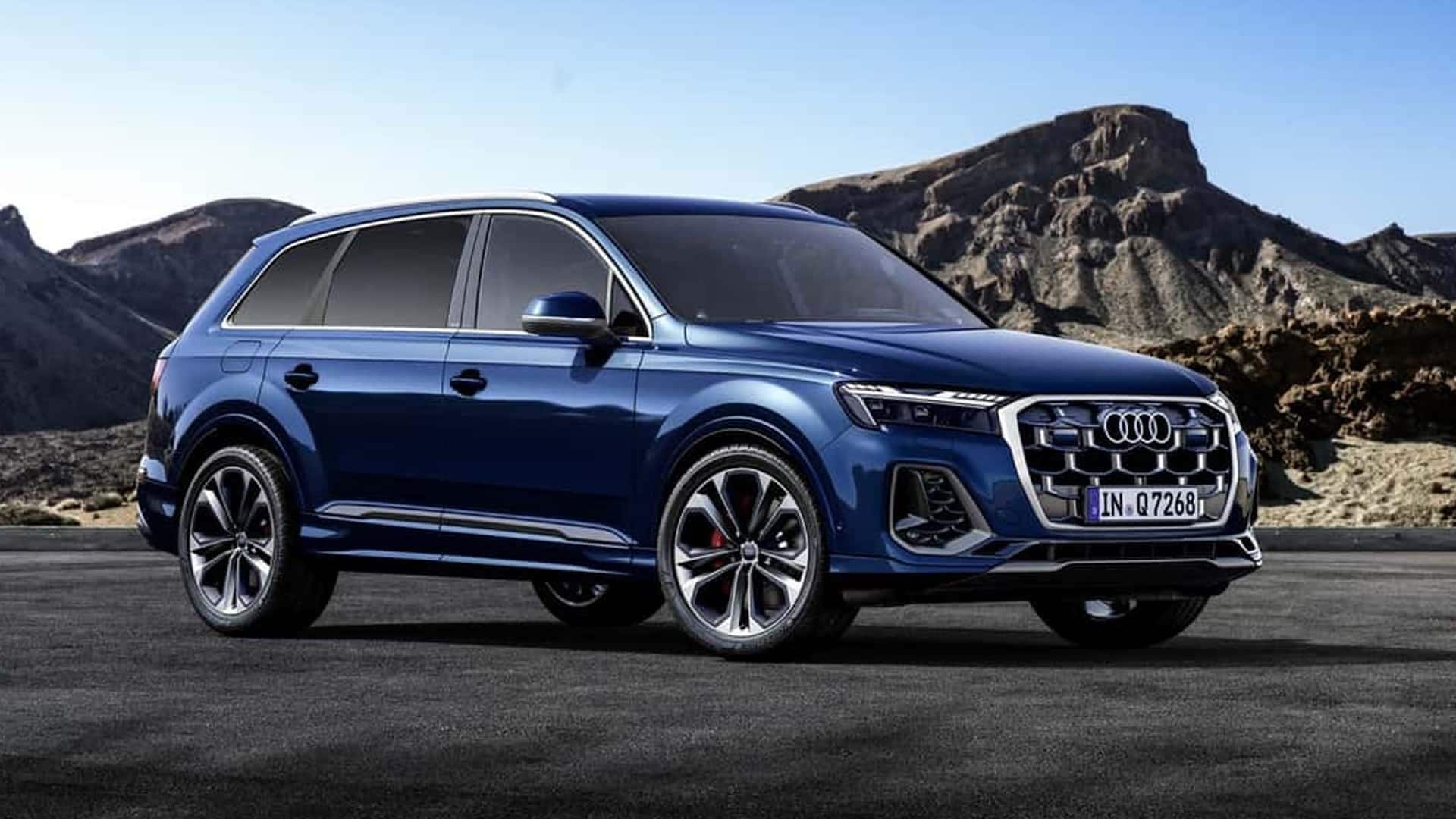 2025 Audi Q7 unveiled with new design and laser headlights