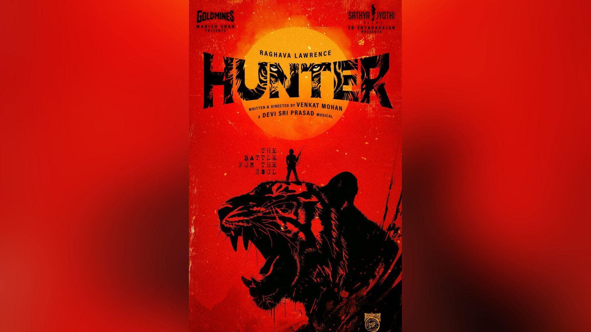 Raghava Lawrence announces 'Hunter' in collaboration with Venkat Mohan