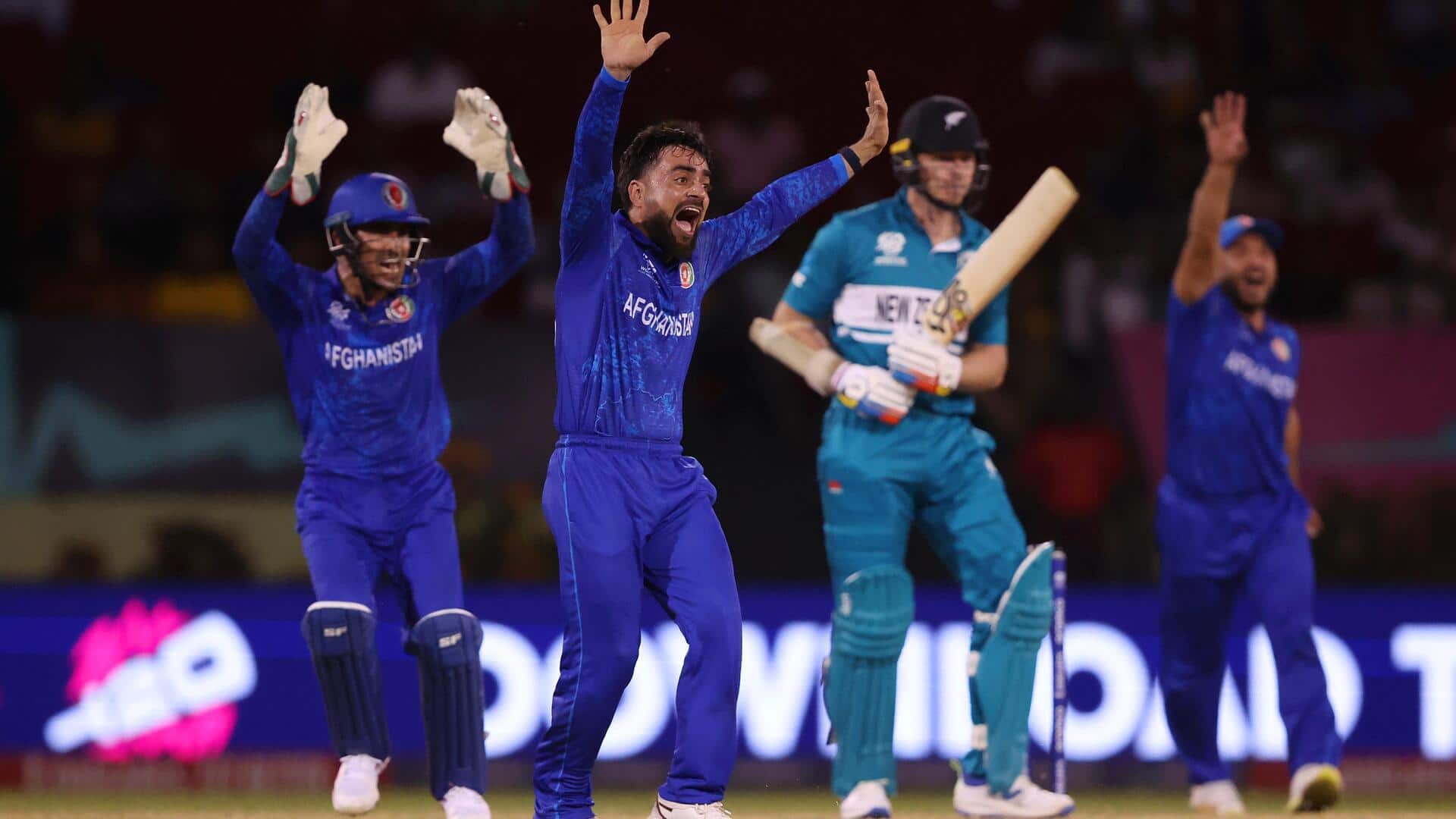 T20 WC 2024: Afghanistan thrash New Zealand in one-sided affair