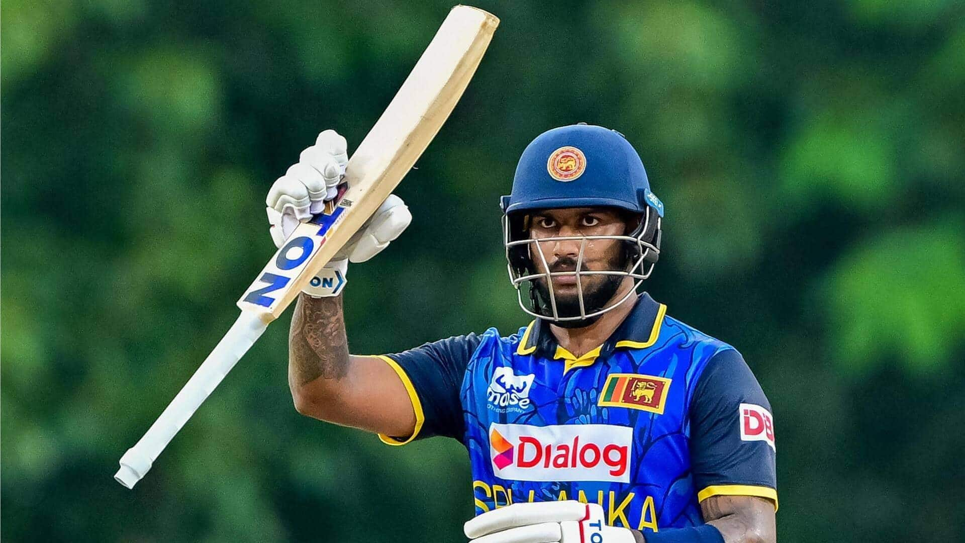 Avishka Fernando slams his ninth ODI fifty: Stats 