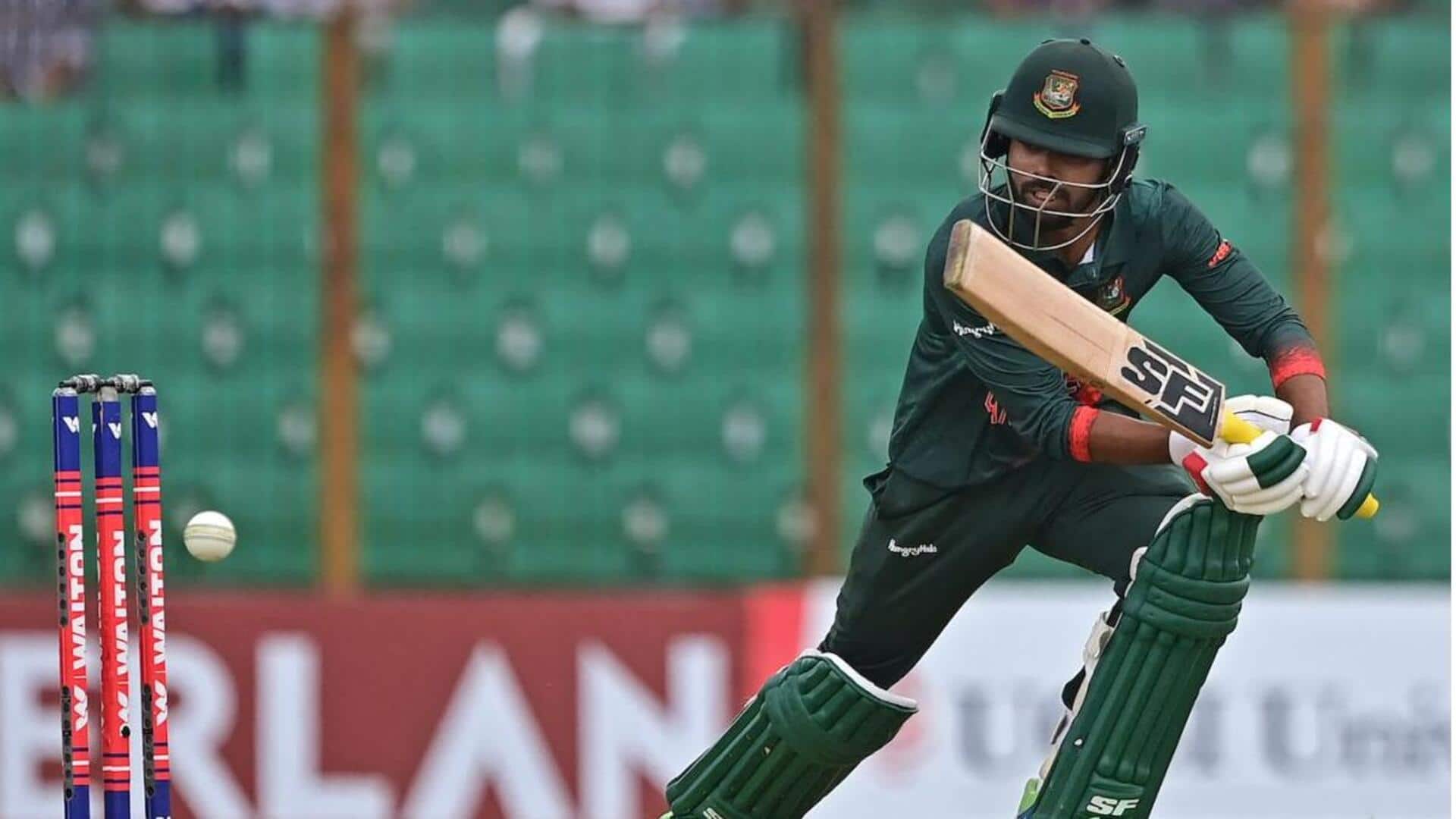 World Cup: Towhid Hridoy slams his maiden World Cup fifty