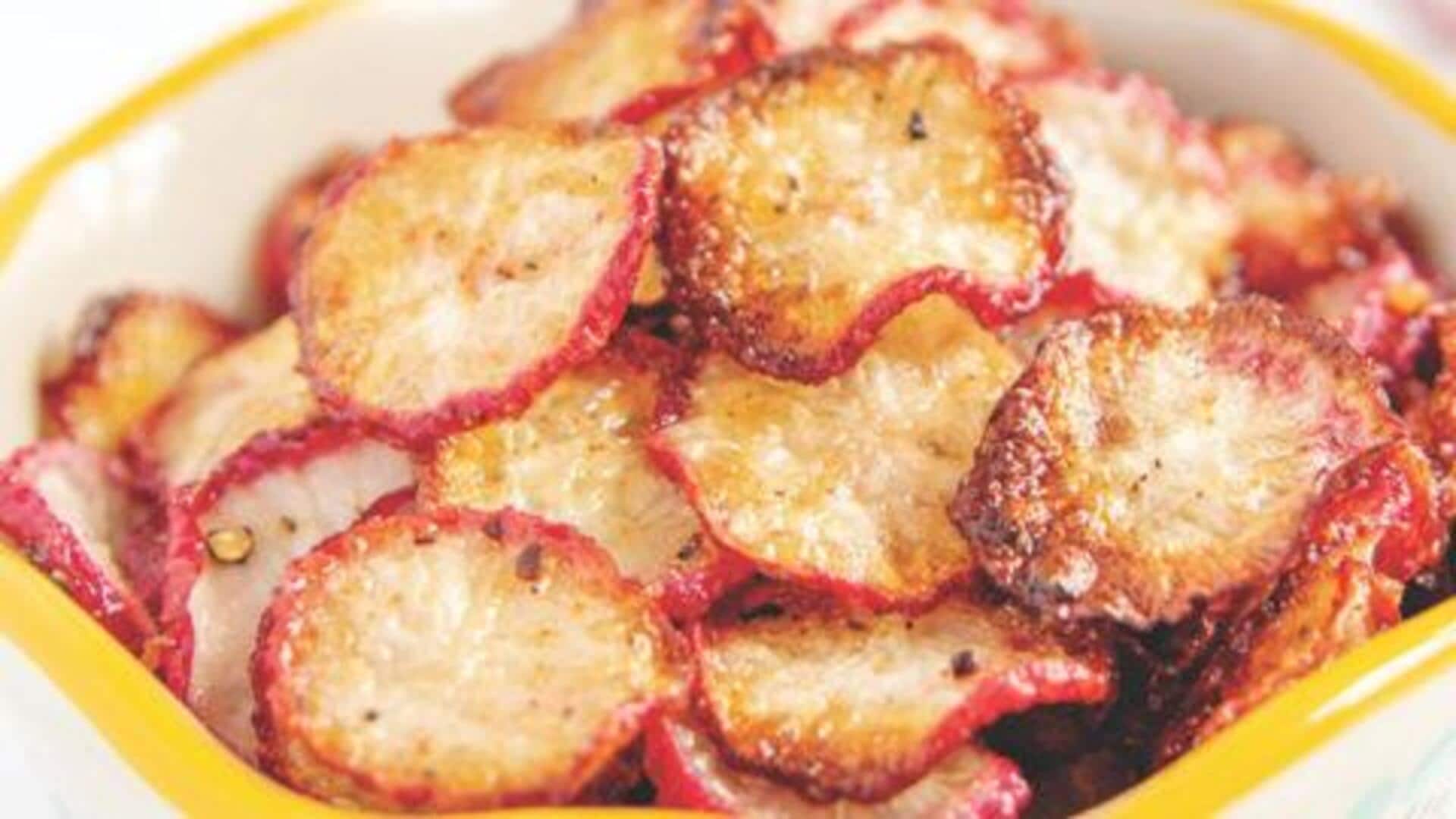 Radish chips: A zesty snack alternative you need to try Radish chips: A zesty snack alternative you need to try