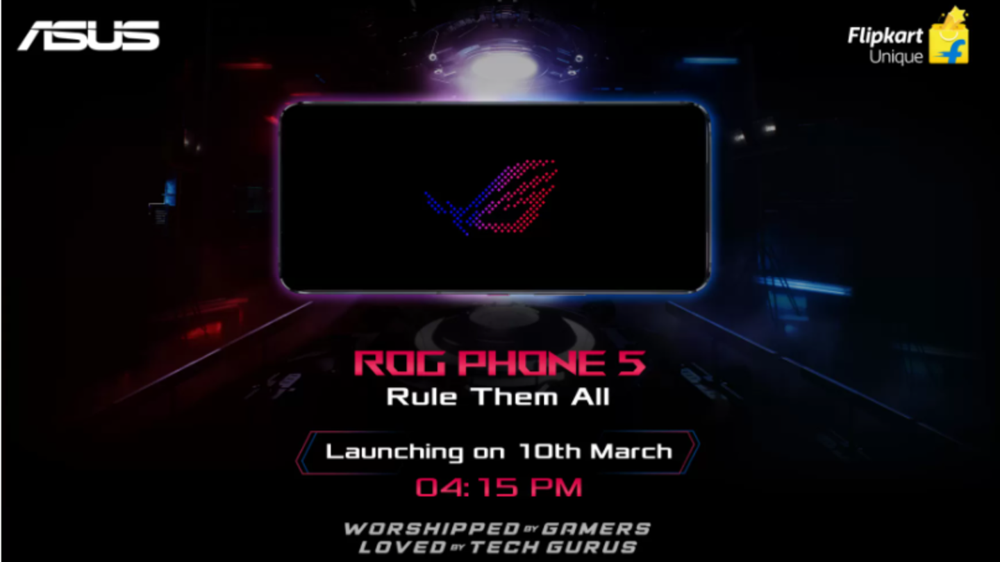 ASUS ROG Phone 5's India launch set for March 10