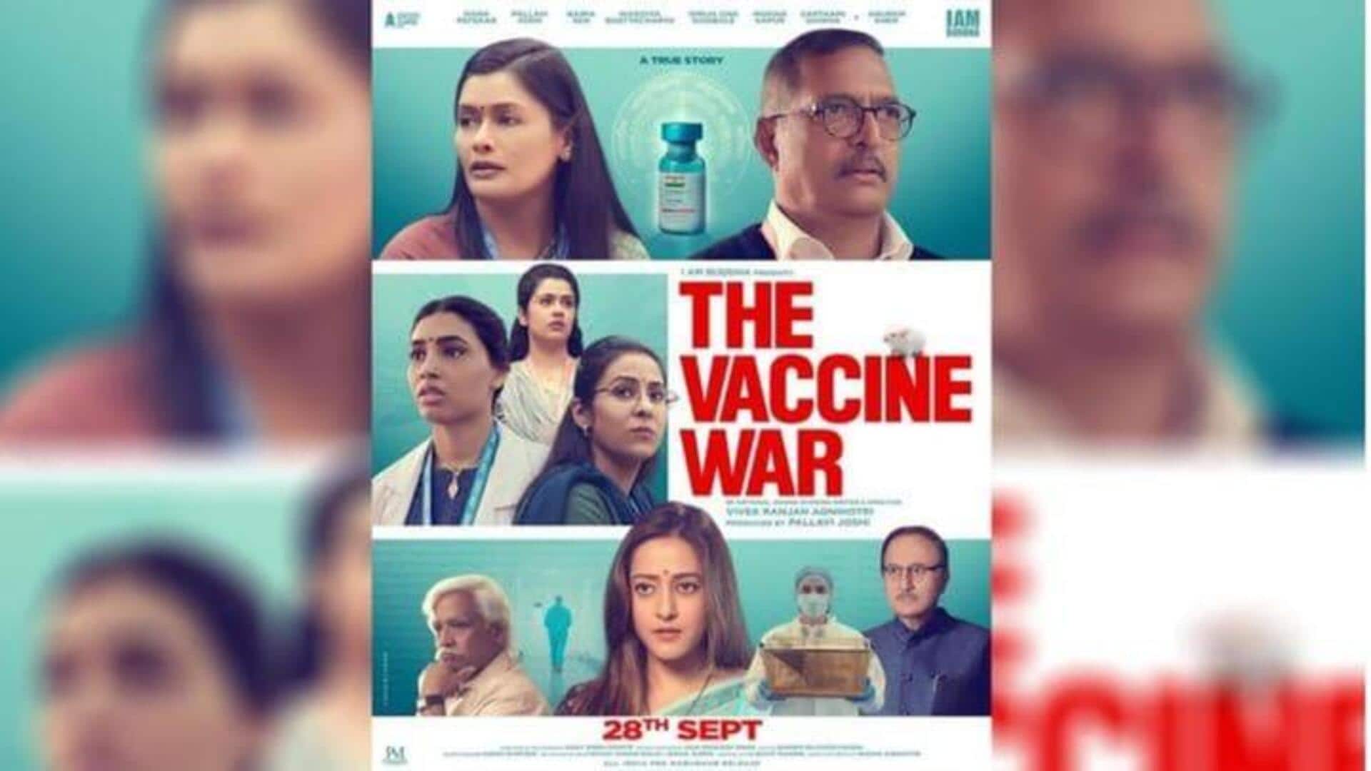 Box office: 'The Vaccine War' fails to cross Rs. 2cr