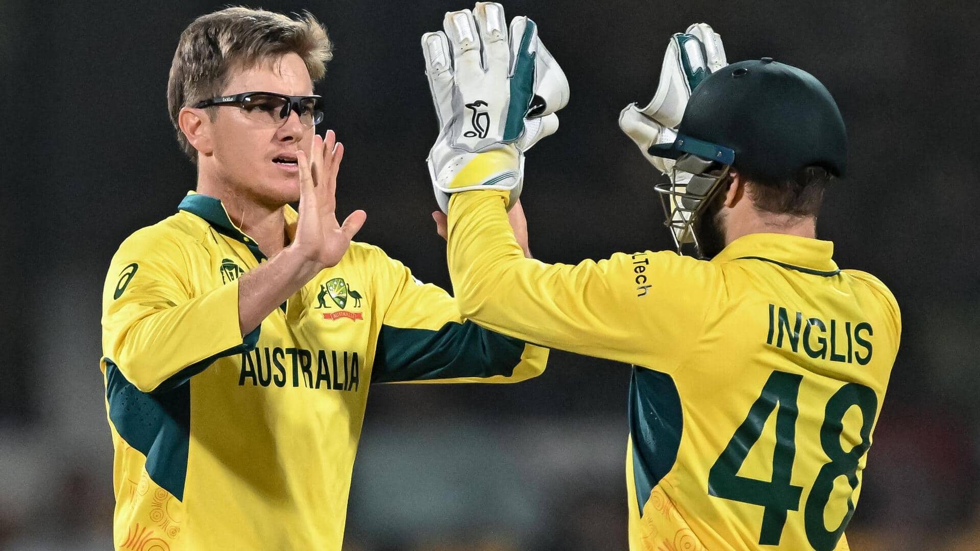 Adam Zampa becomes first Australian with this World Cup record