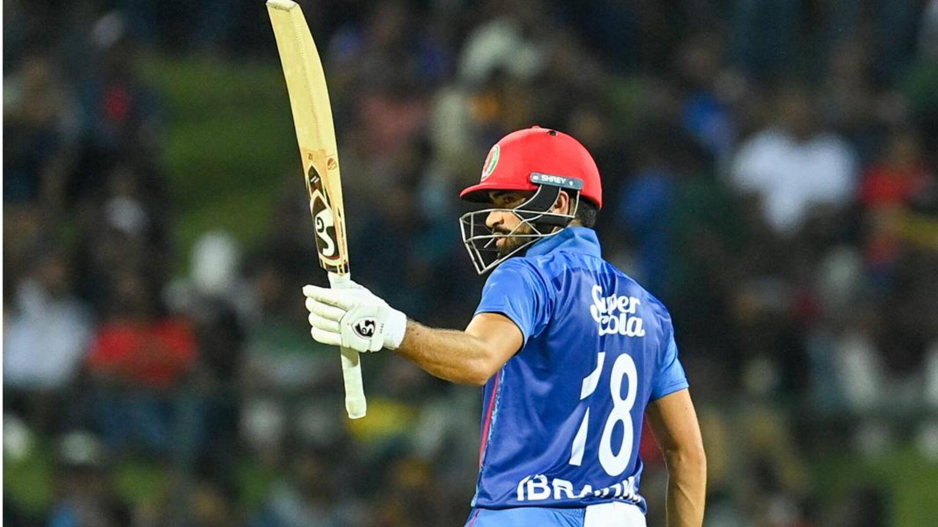 Ibrahim Zadran smashes his 11th fifty-plus score in ODIs: Stats