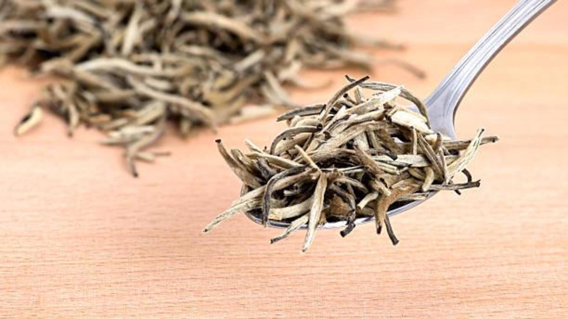 Using white tea leaves for more than just tea 