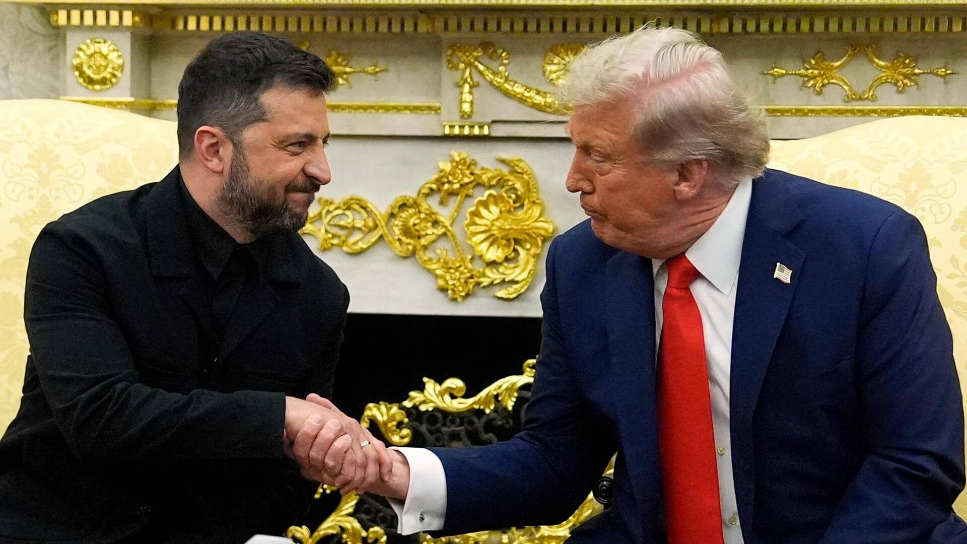 Trump, Zelenskyy see 'good chance' to end Russia-Ukraine war Trump, Zelenskyy see 'good chance' to end Russia-Ukraine war