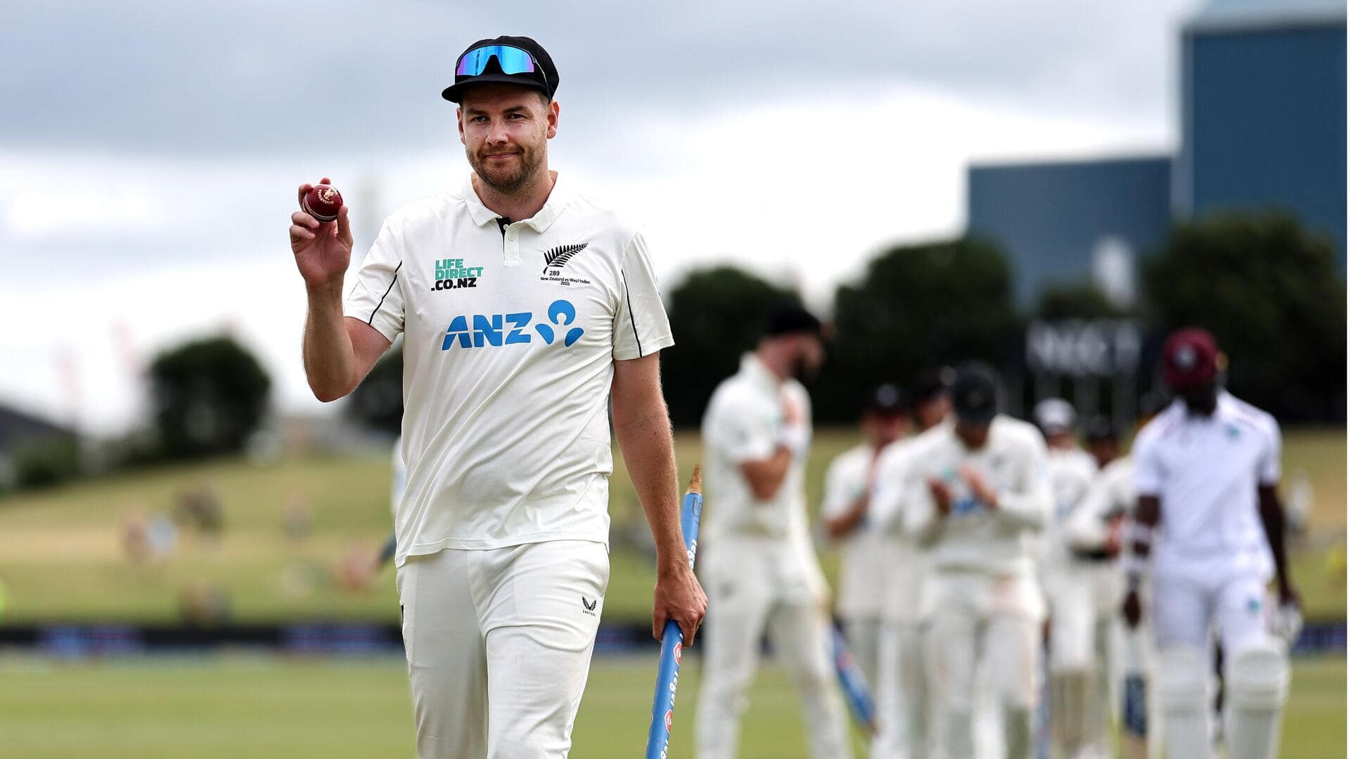 Jacob Duffy claims three fifers in NZ-WI Test series: Stats 