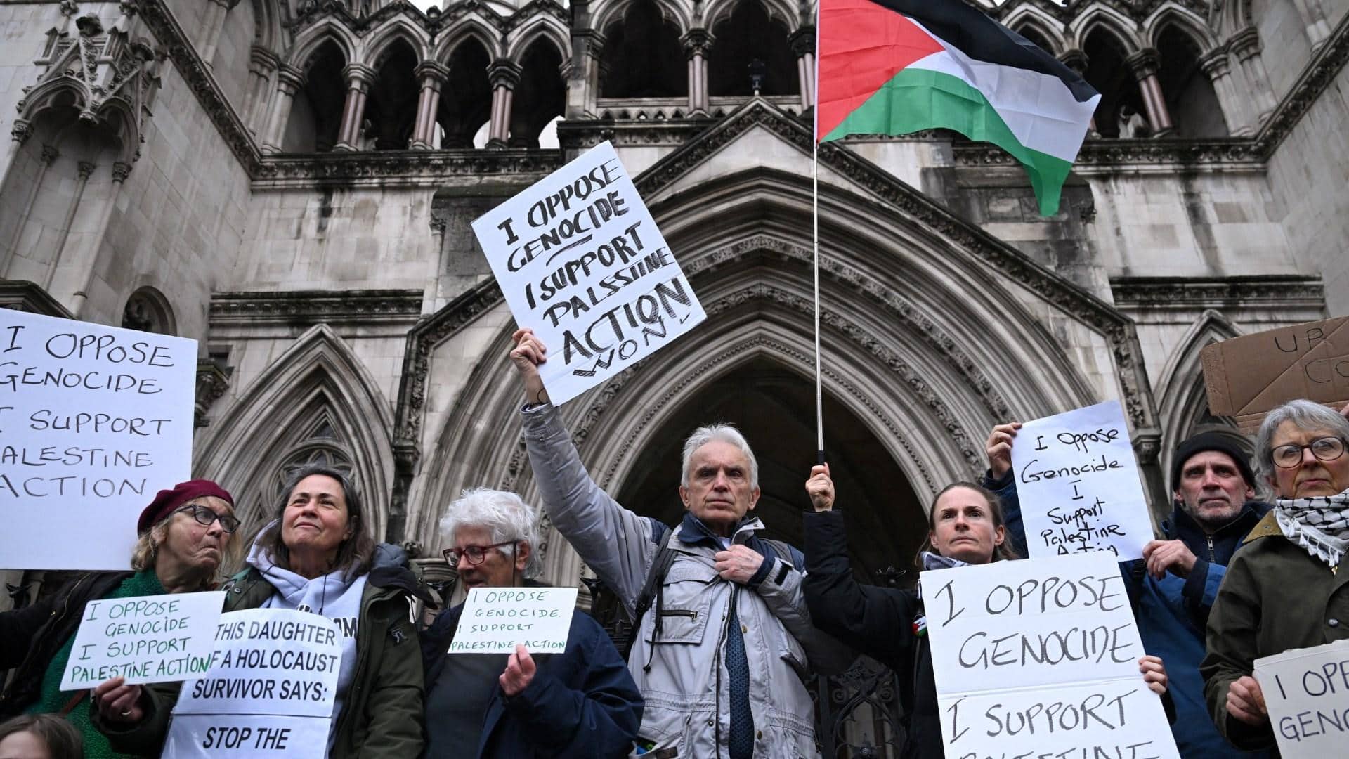 UK government's Palestine Action ban ruled unlawful by court