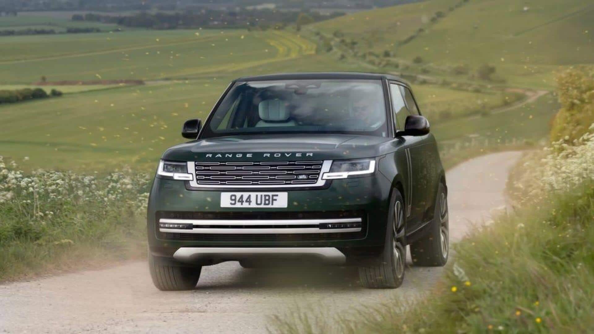 Range Rover's 1st electric SUV arrives with 536km range