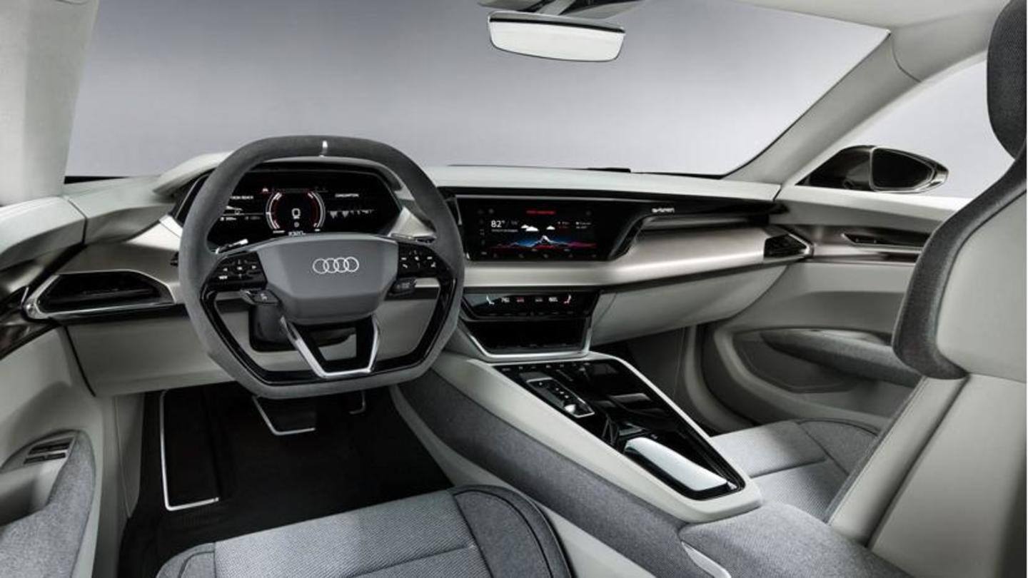 It gets a flat-bottom steering wheel and 12.3-inch Virtual Cockpit It gets a flat-bottom steering wheel and 12.3-inch Virtual Cockpit