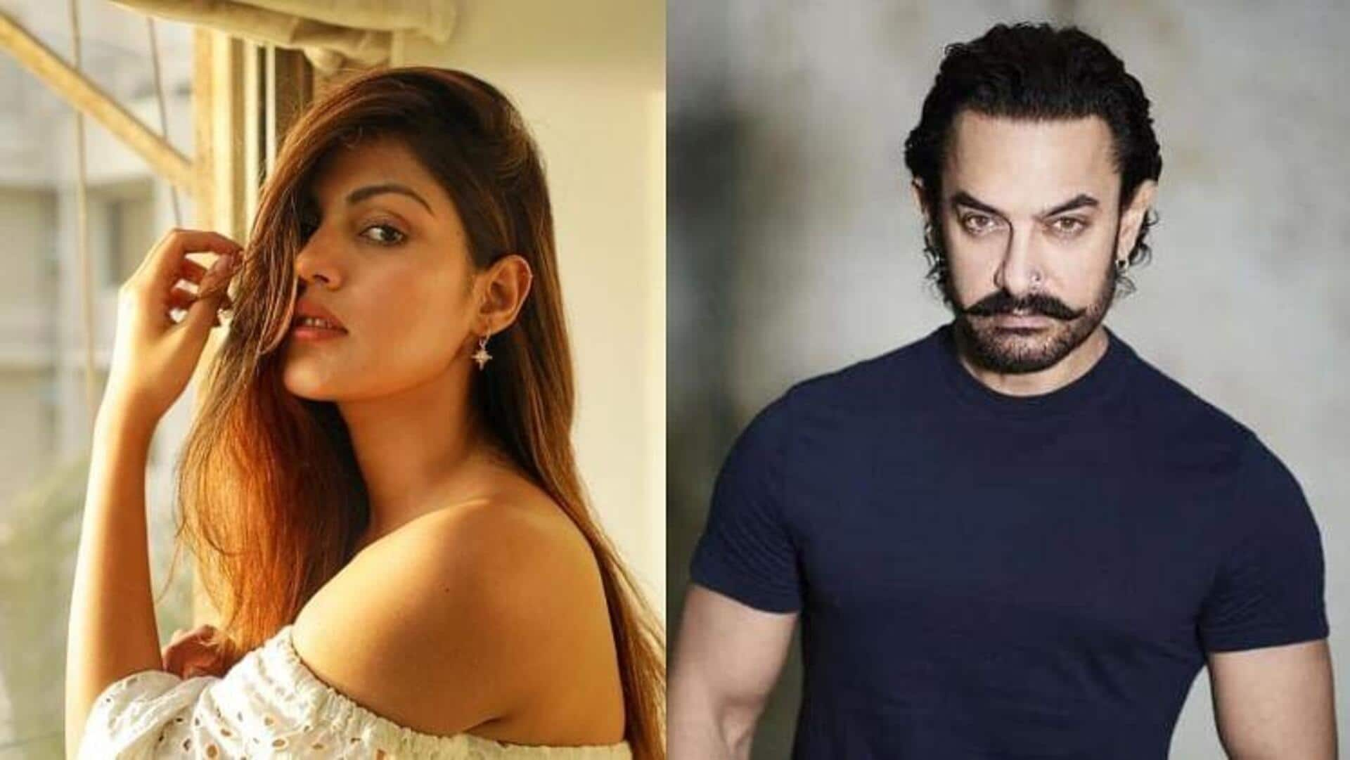 Aamir to appear on Rhea Chakraborty's podcast 'Chapter 2': Report